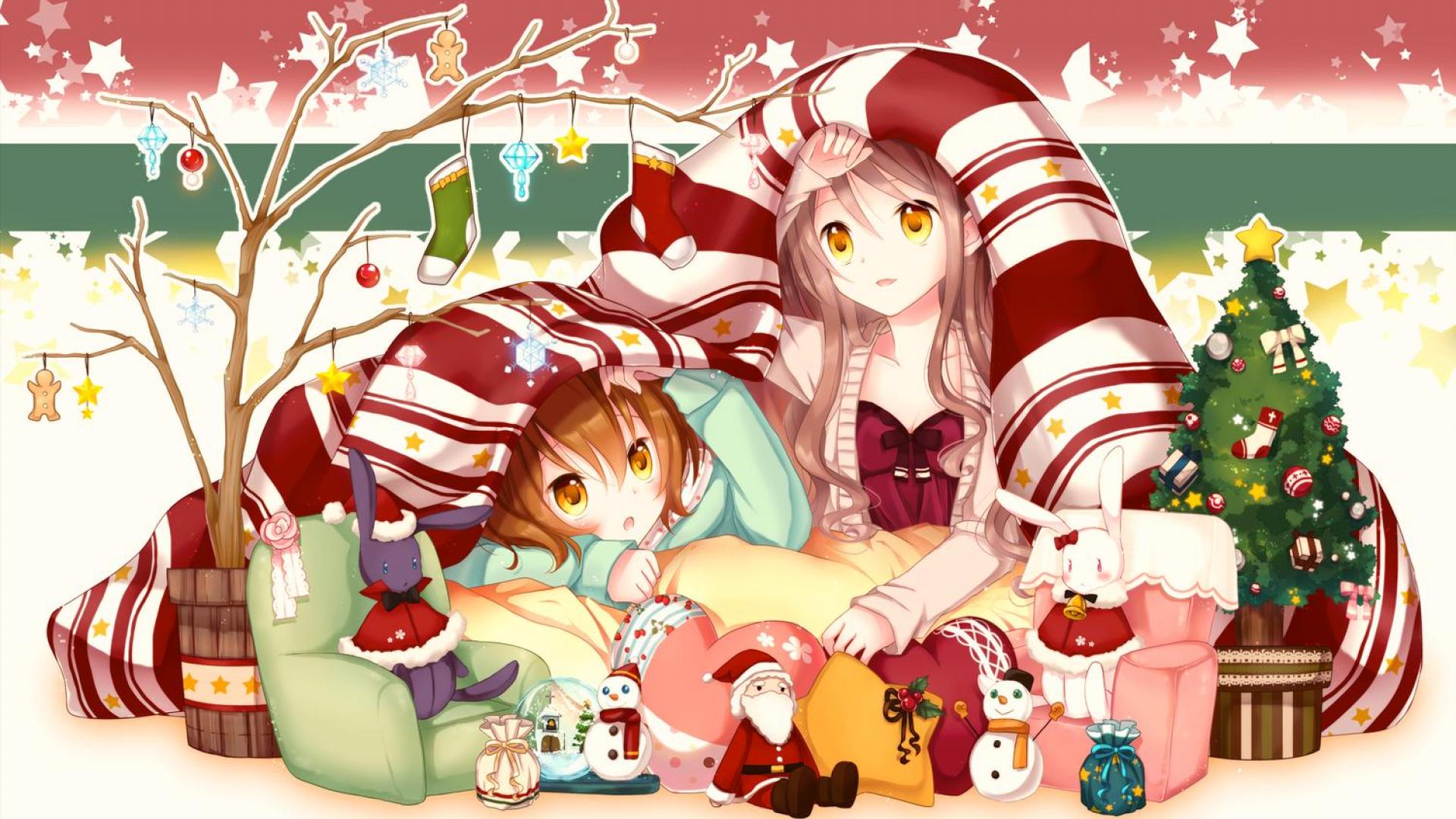 Anime Christmas Background 3.0 by ItzIBlueBear on DeviantArt