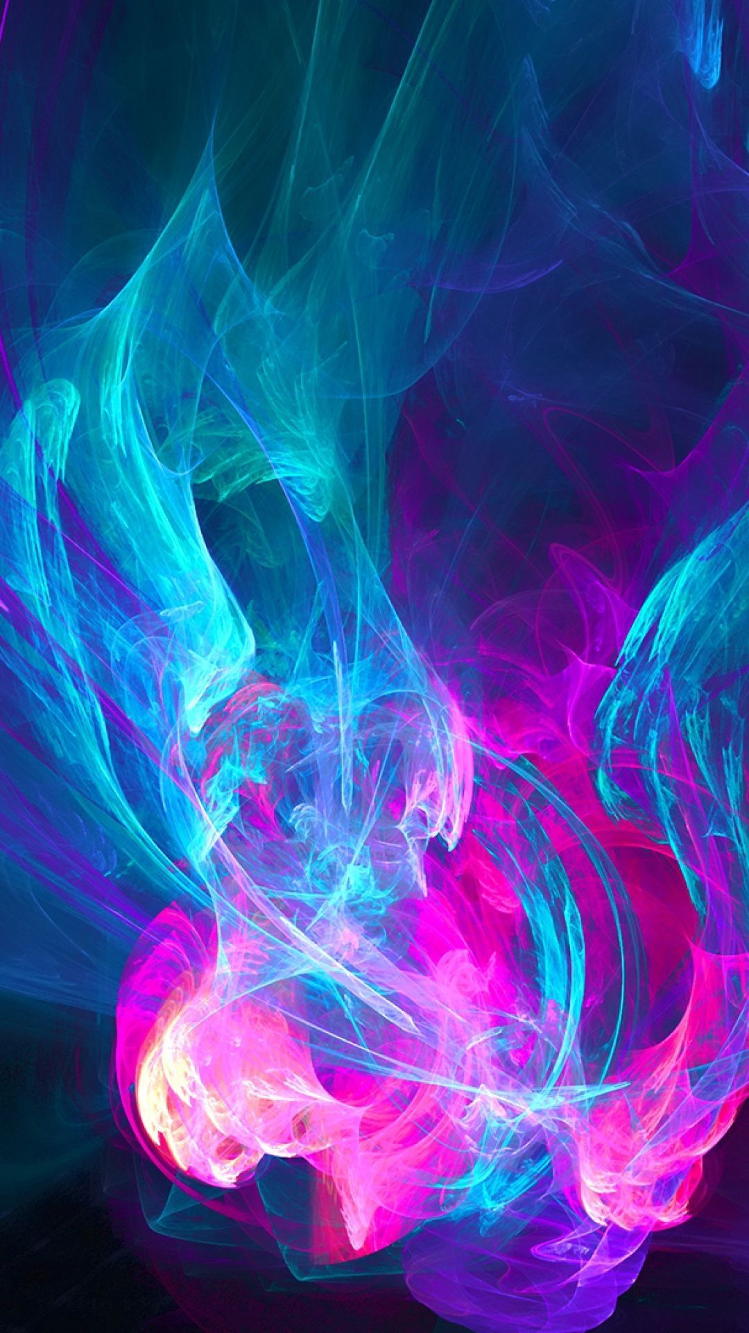 Pink Blue Fire Wallpapers on WallpaperDog