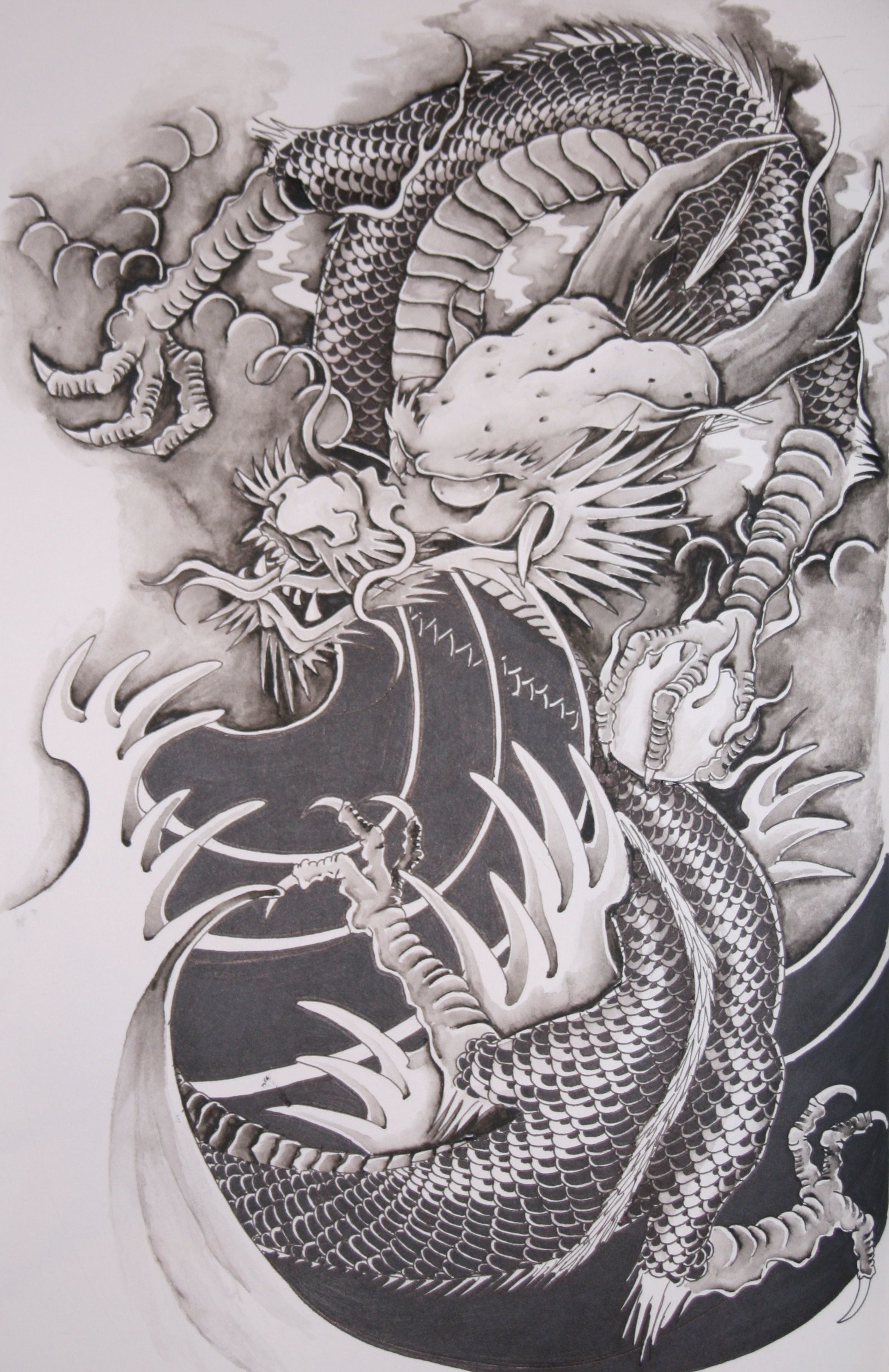 Dragon Tattoo Wallpapers on WallpaperDog
