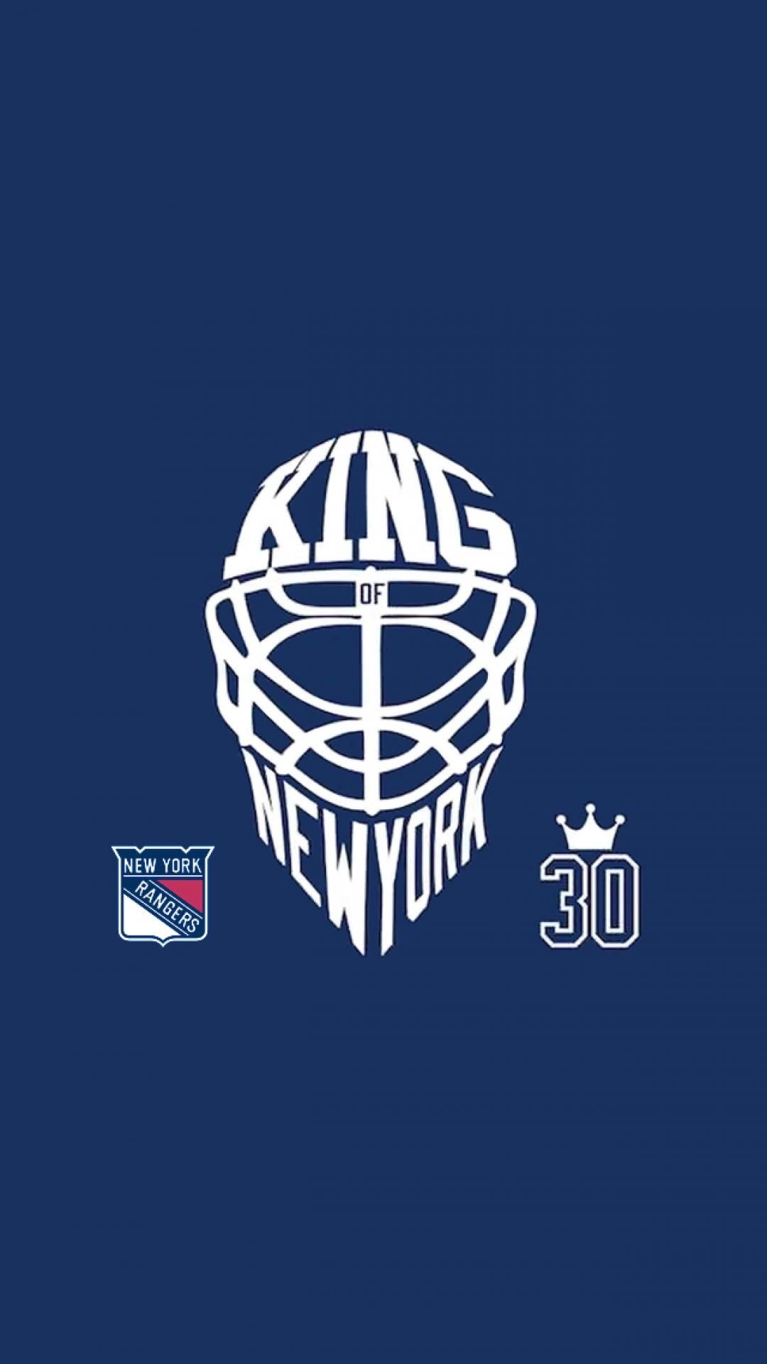 New York Rangers (NHL) iPhone X/XS/XR Lock Screen Wallpape…