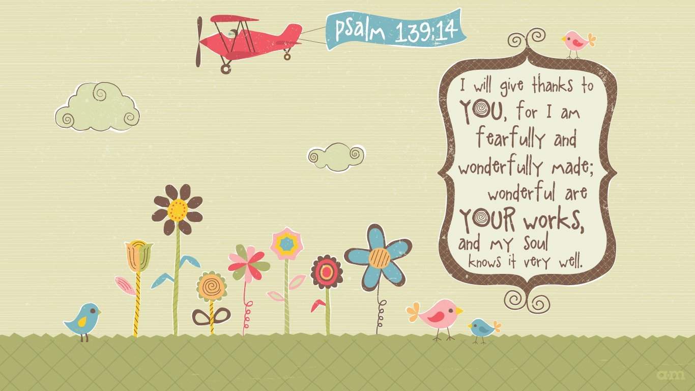 Cartoon Bible Verse Wallpapers on WallpaperDog