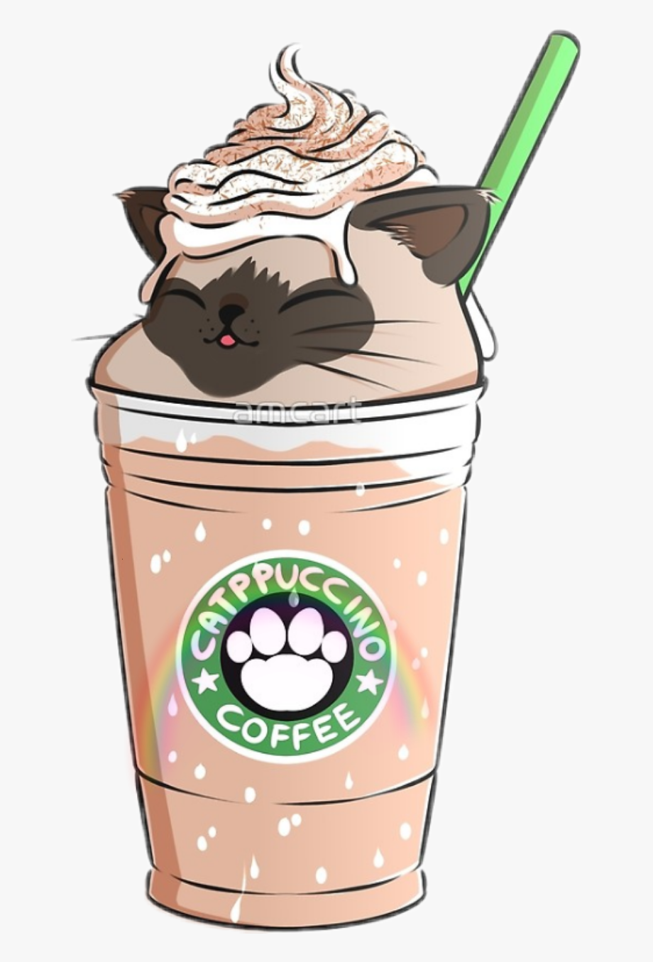 Starbucks Cute Kawaii Pusheen Cat