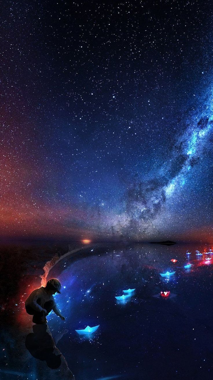 Mystical Night Sky Wallpapers on WallpaperDog