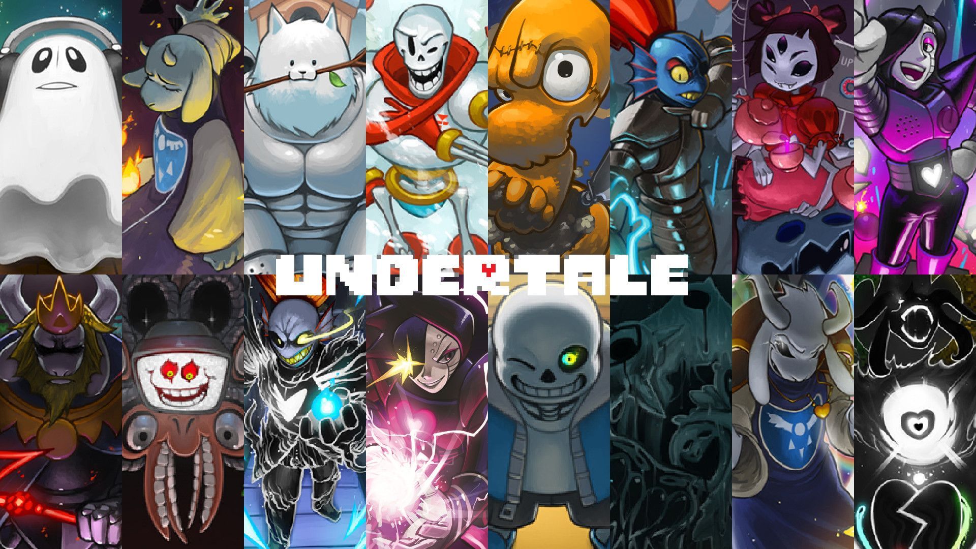 Undertale All Characters Wallpapers On WallpaperDog