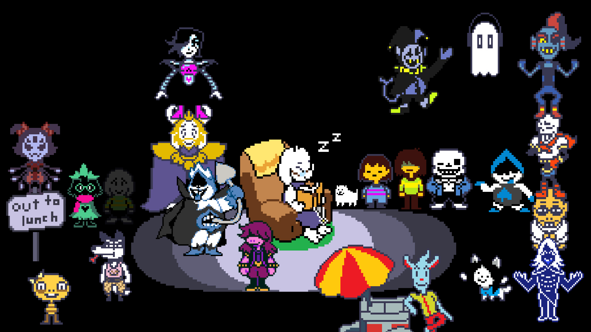 Undertale All Characters Wallpapers On Wallpaperdog