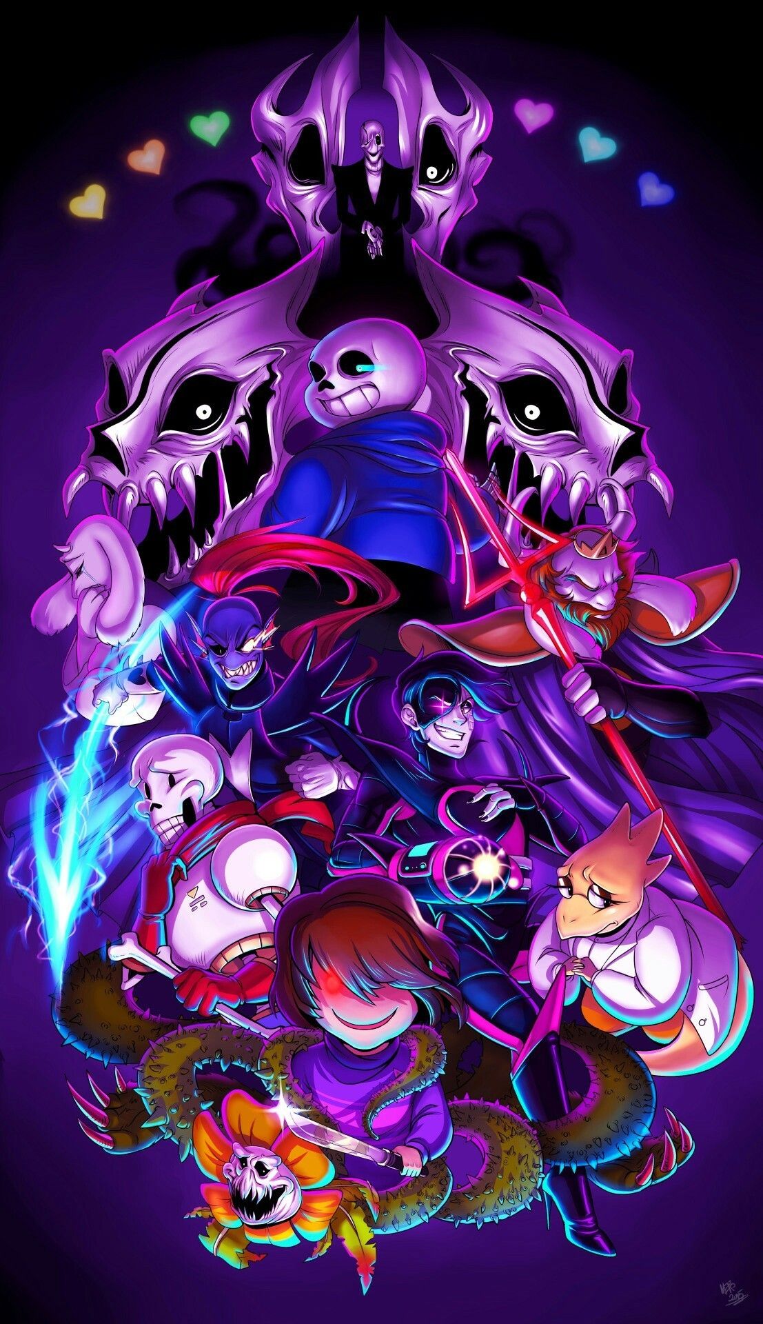 Undertale All Characters Wallpapers On Wallpaperdog