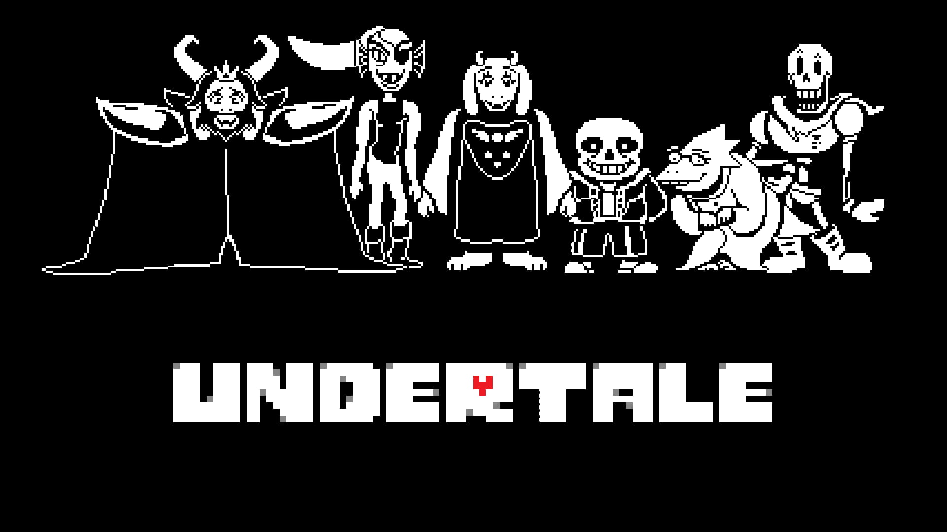 Undertale All Characters Wallpapers On Wallpaperdog