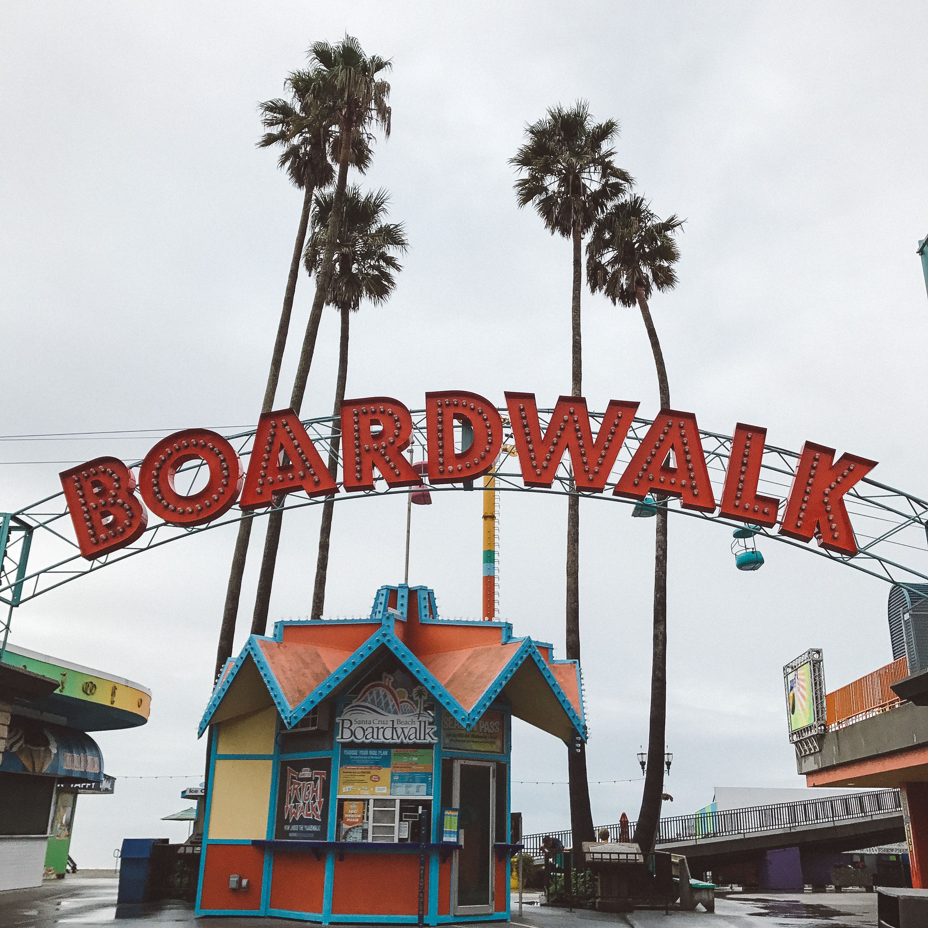 Santa Cruz Boardwalk Wallpapers on WallpaperDog