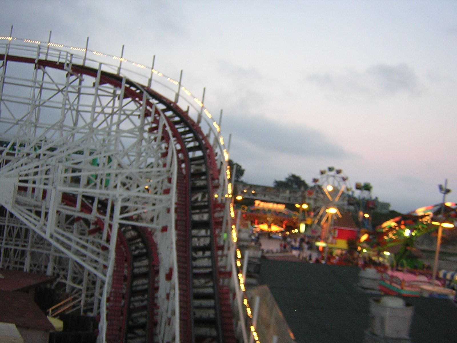 Wipeout santa cruz beach boardwalk