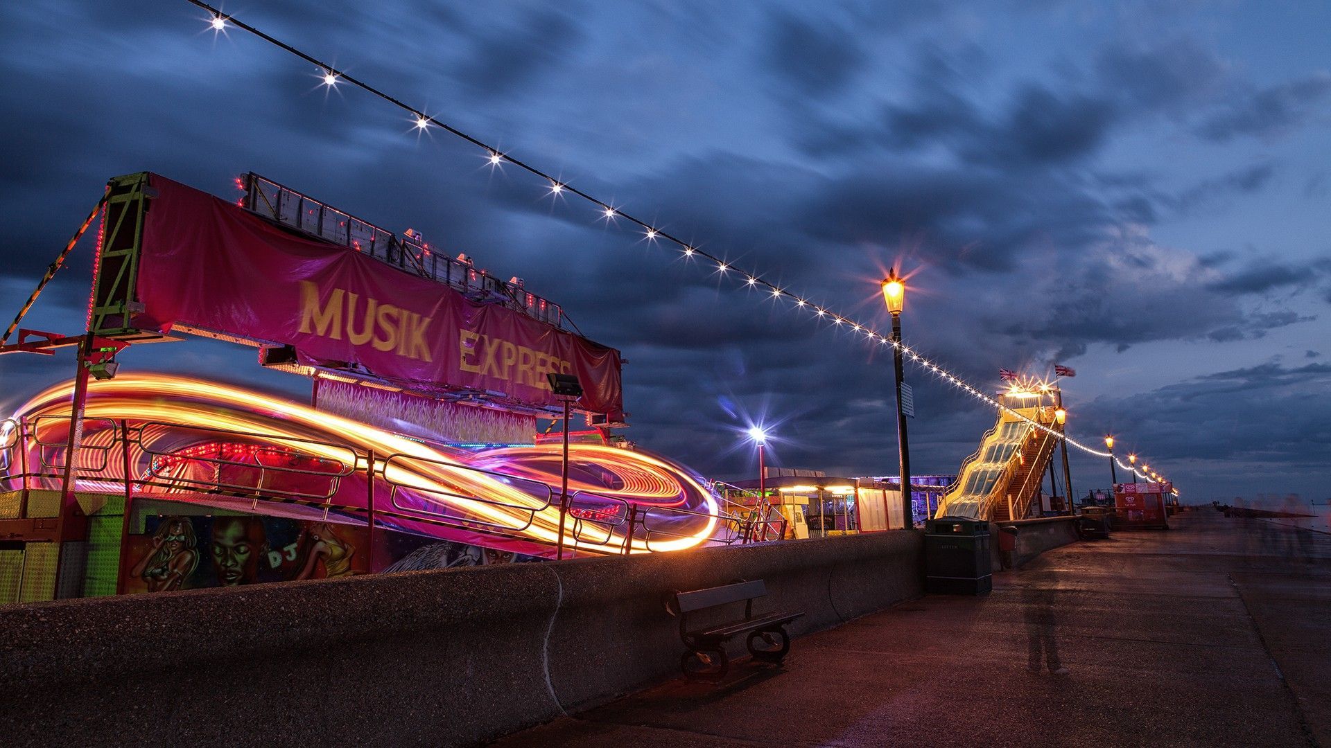 Santa Cruz Boardwalk Wallpapers on WallpaperDog