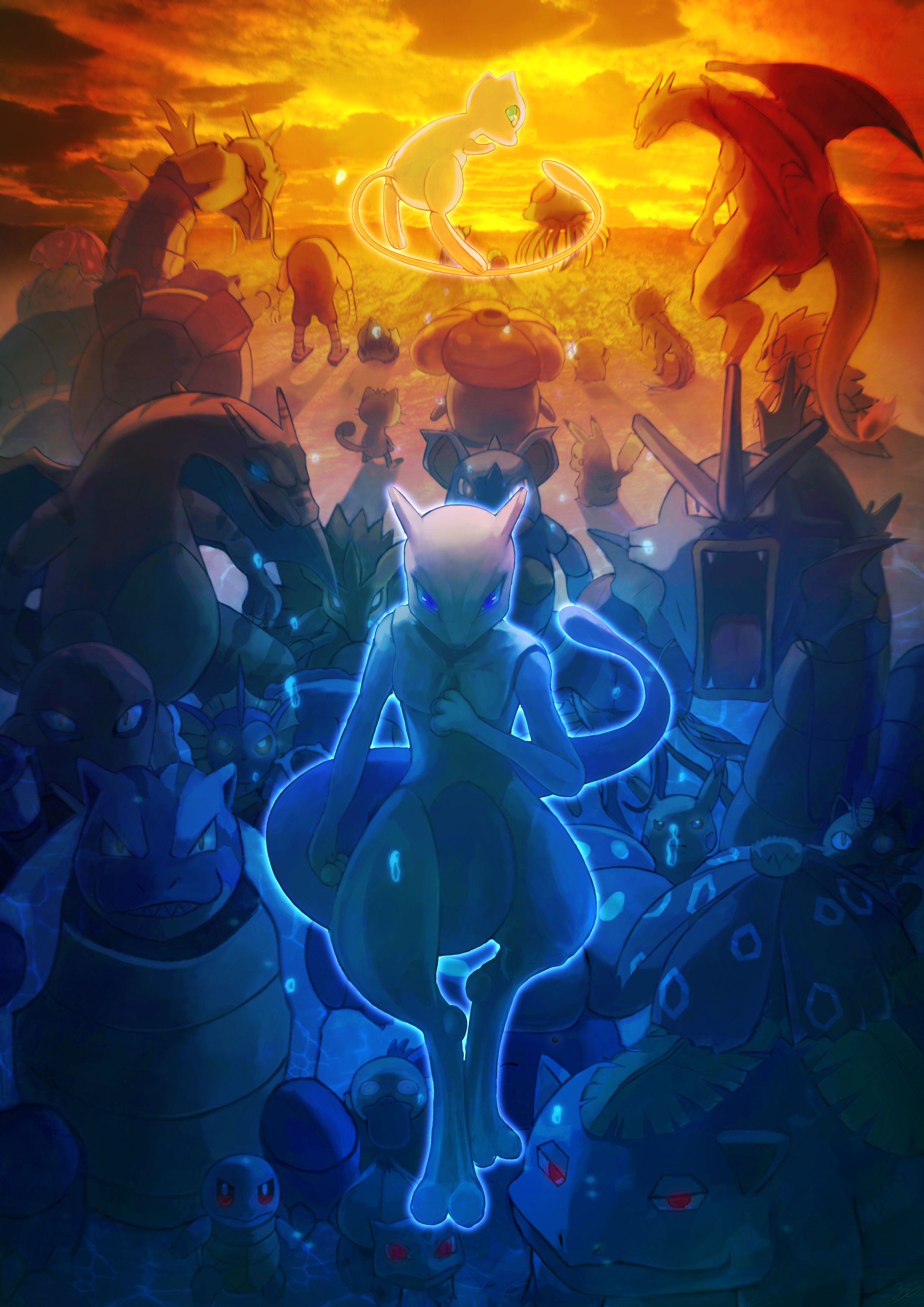 Cool Shadow Mewtwo Pokemon HD wallpaper  Pxfuel