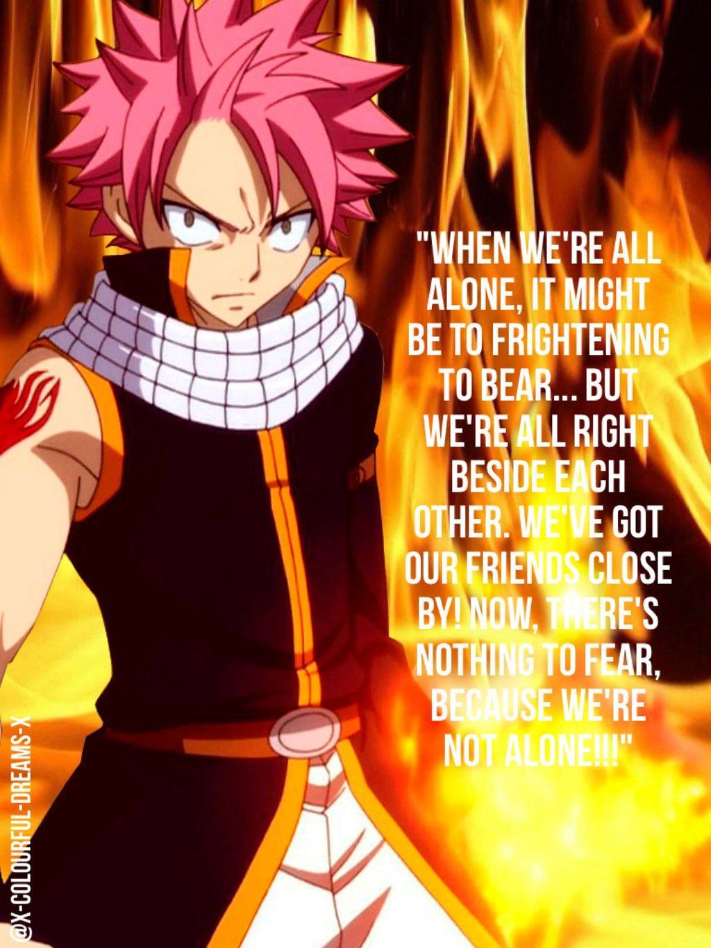 natsu quotes to lucy