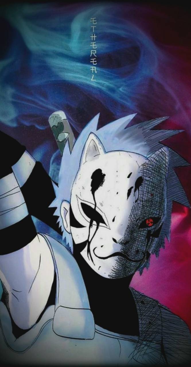 Anbu Kakashi on Dog, kakashi mask HD phone wallpaper