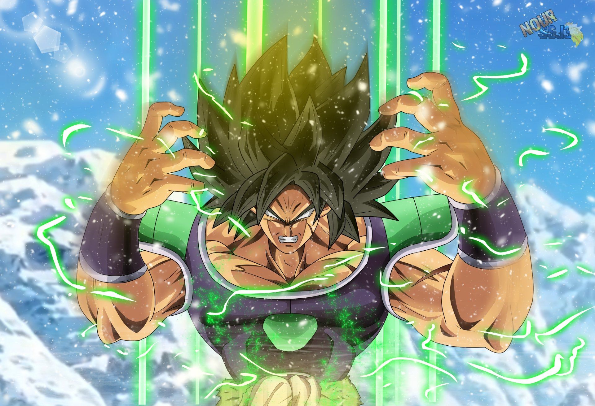 Broly Super Saiyan Dragon Ball Super Live Wallpaper - WallpaperWaifu