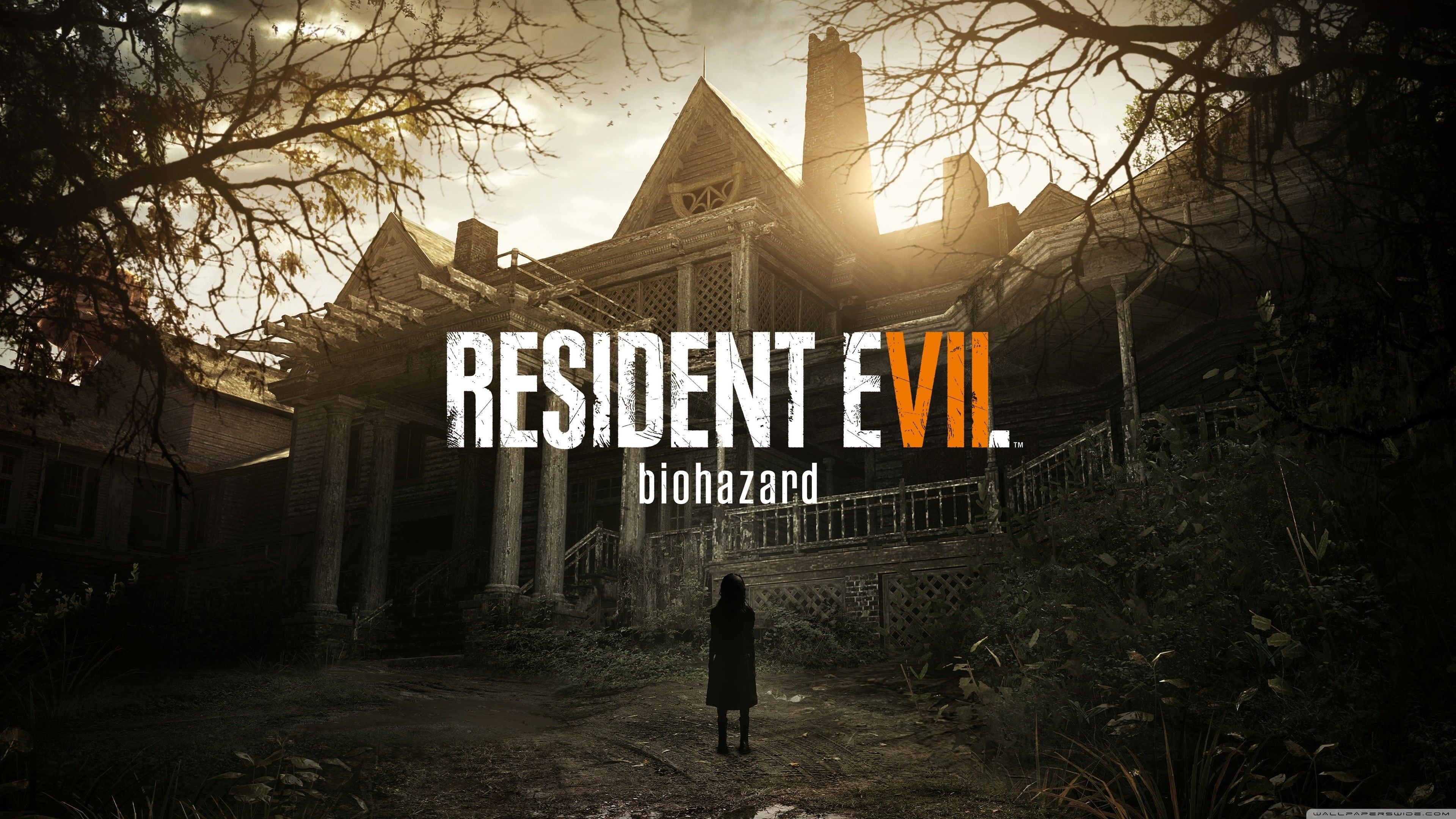 Resident Evil 4 Remake Leon poster 4K wallpaper download
