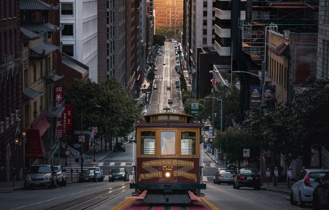 San Francisco Trolley Phone Wallpapers On Wallpaperdog