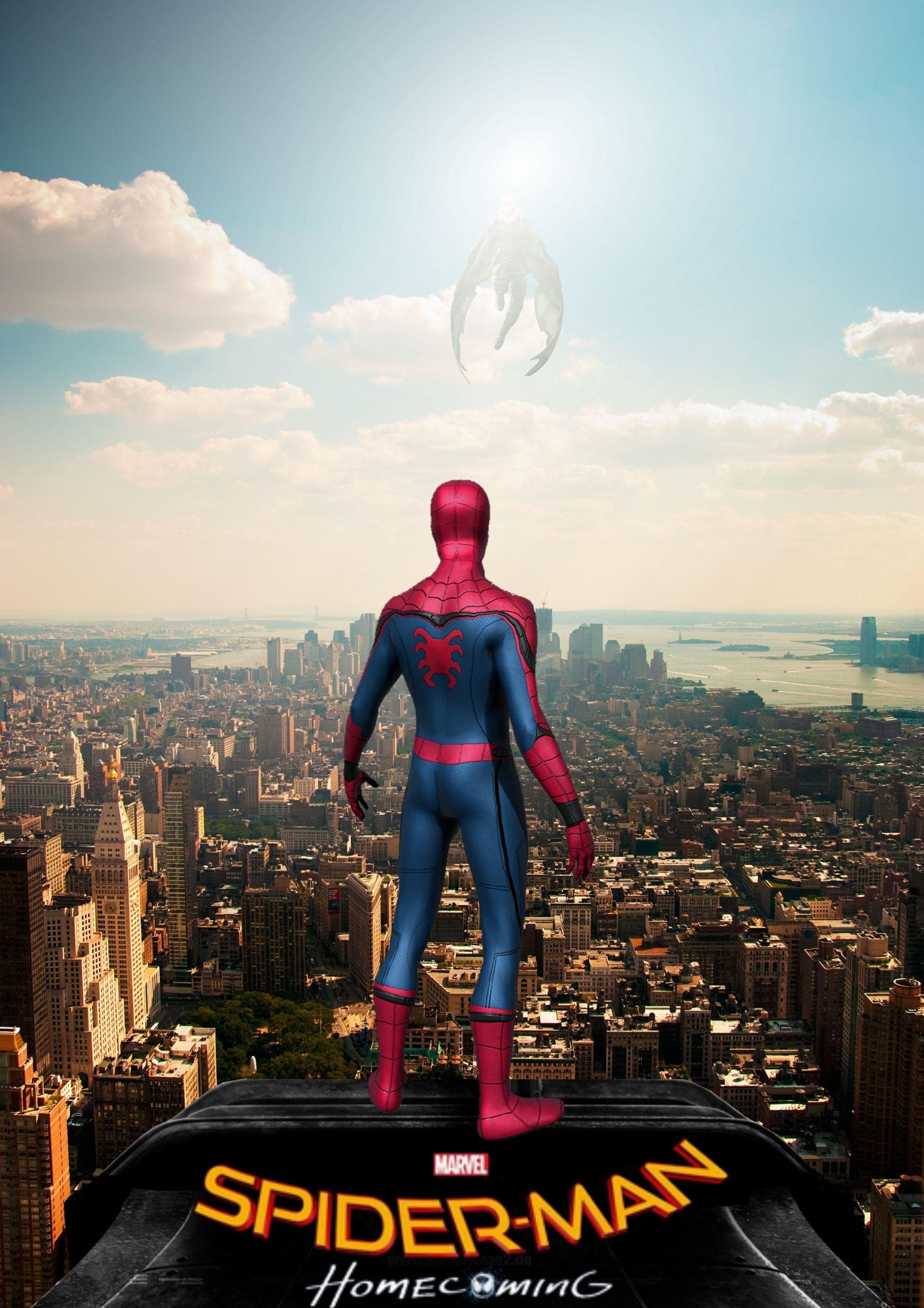 Download The Amazing Spider-Man Homecoming, starring Tom Holland Wallpaper  | Wallpapers.com