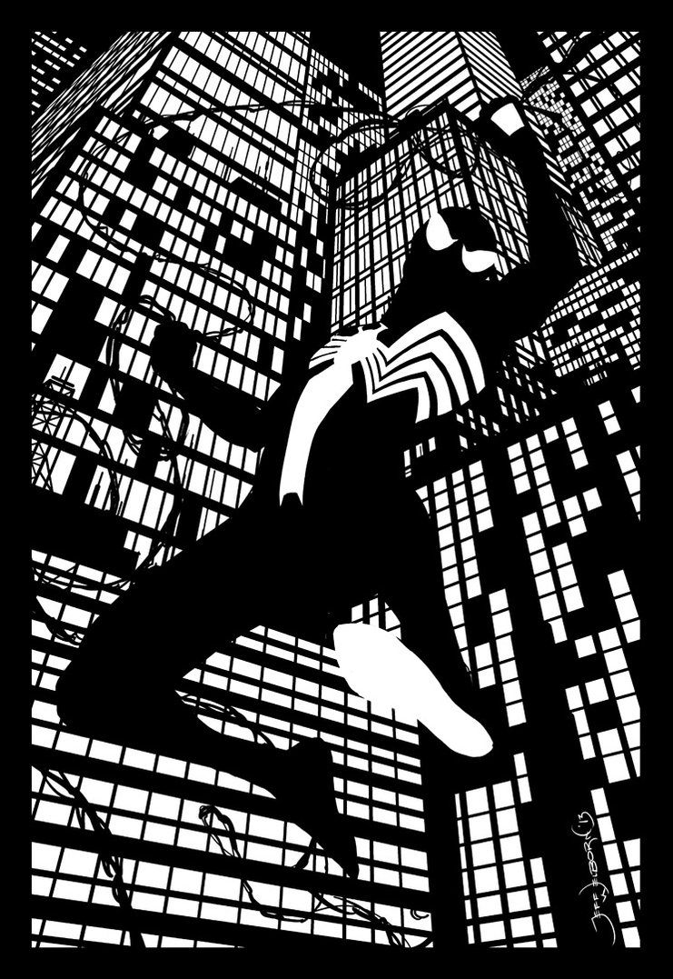 Spider-Man Black and White Wallpapers on WallpaperDog
