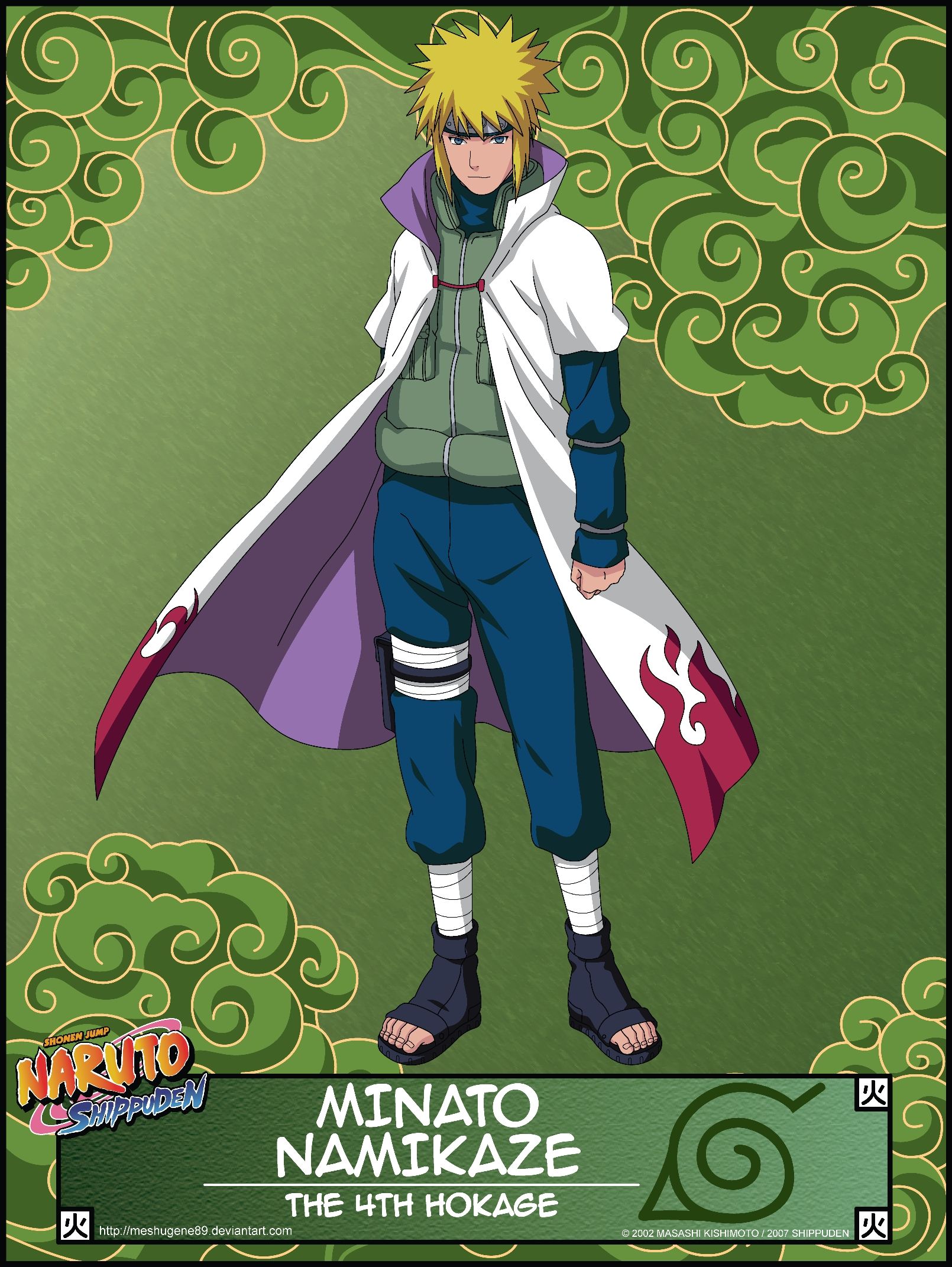 Minato and Naruto Hokage Wallpaper by weissdrum on DeviantArt