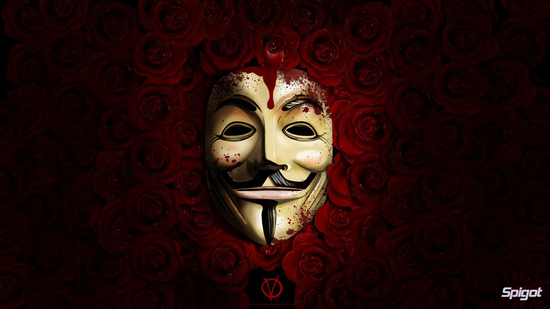 V for Vendetta Mask  iPhone Wallpapers  iPhone Wallpapers