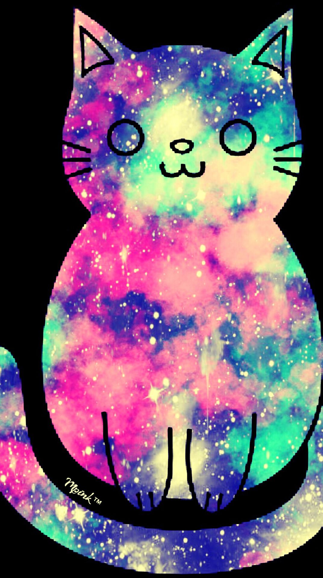 Galaxy Cat Wallpaper Iphone
