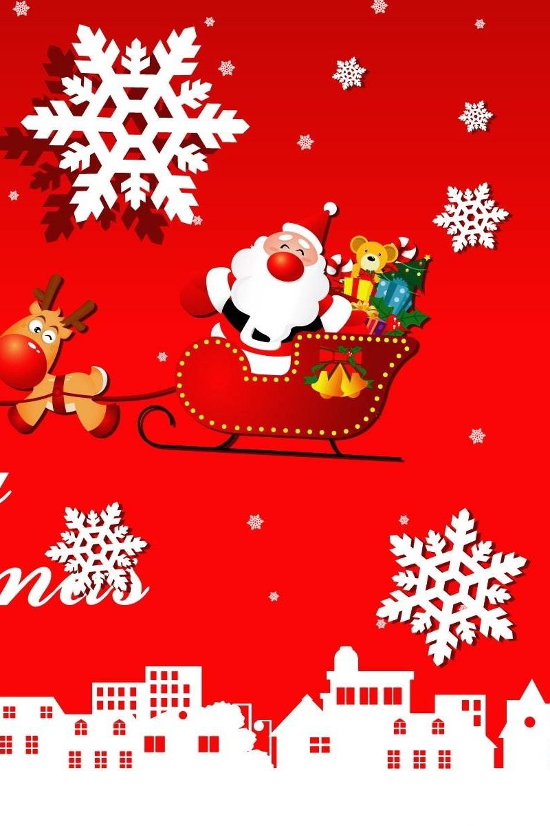 Santa iPhone Wallpapers on WallpaperDog