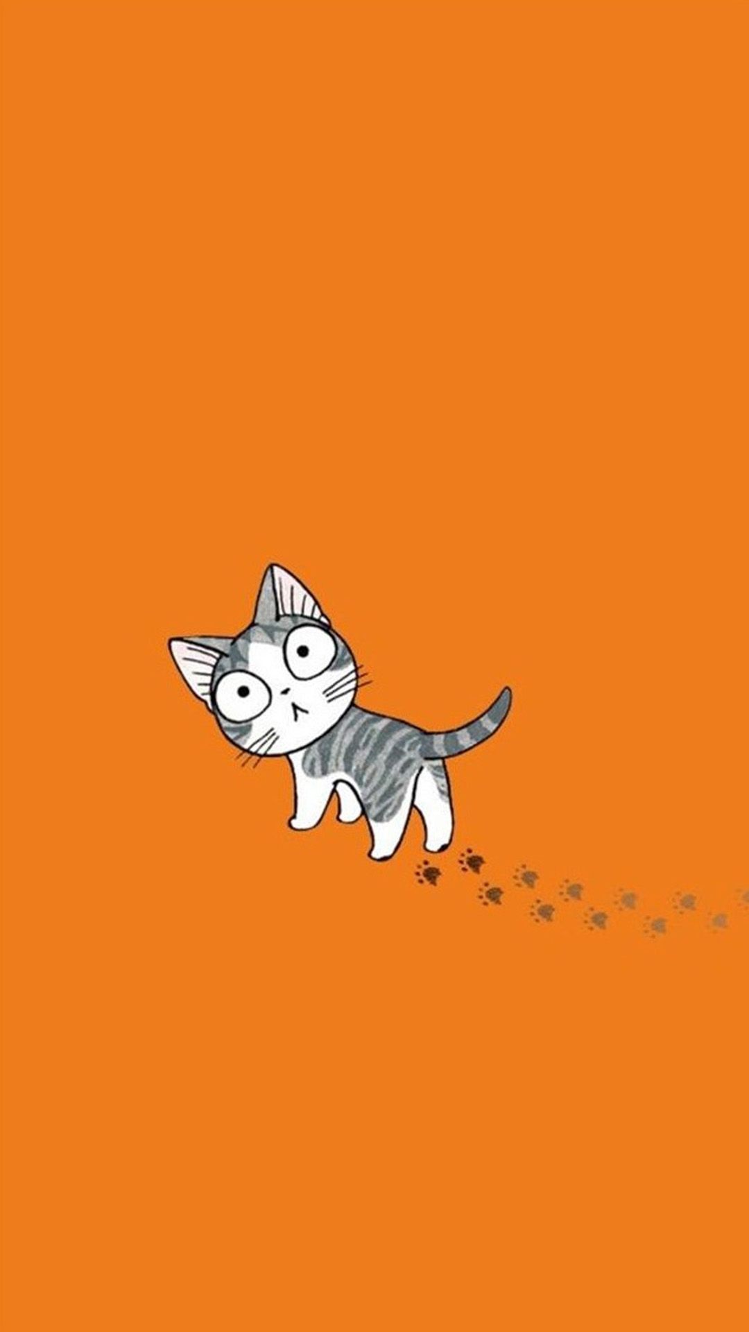 Cute Cartoon Cat Wallpapers on WallpaperDog