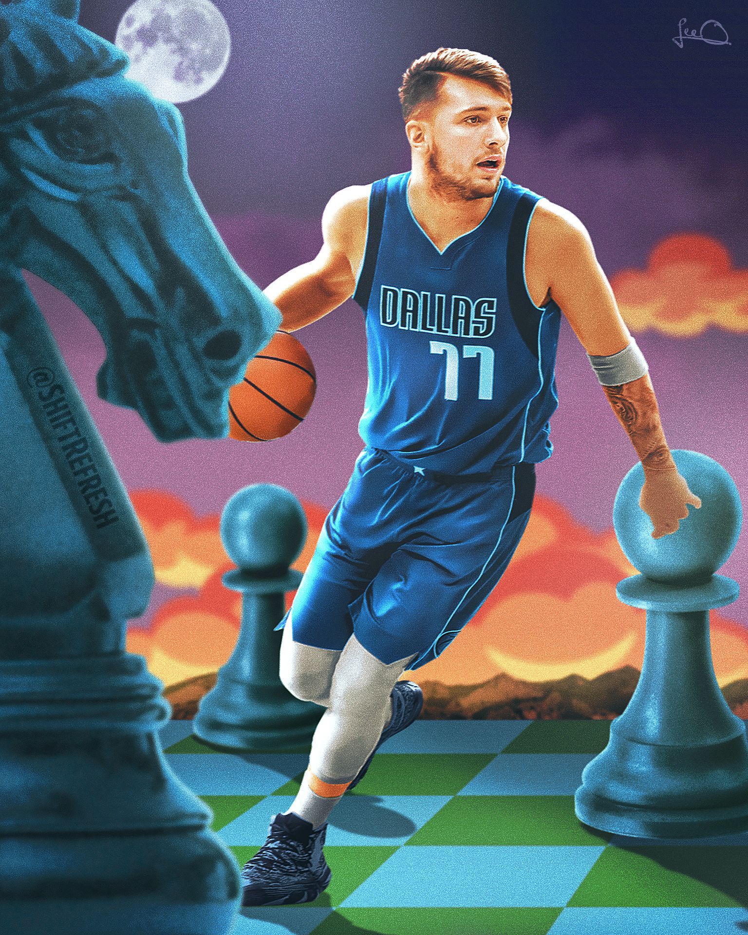 77 Luka Doncic Dallas Mavericks iPhone 678 Wallpaper  Flickr