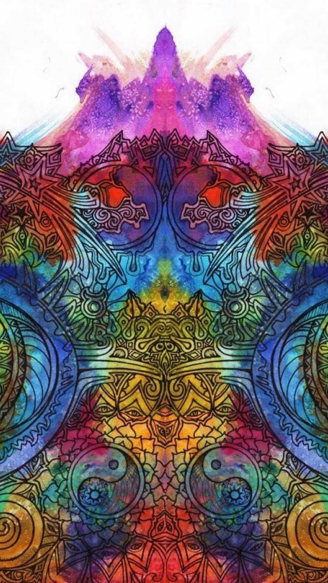 Wallpaper  face colorful illustration artwork surreal pattern skull  spectral ART design screenshot computer wallpaper fractal art psychedelic  art 2048x1536  arg81  226144  HD Wallpapers  WallHere