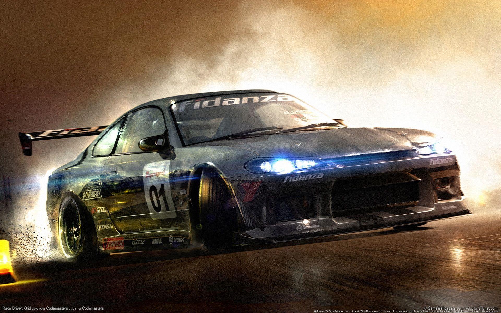 Surreal Drift Car Live Wallpaper for Your Home Screen - free download