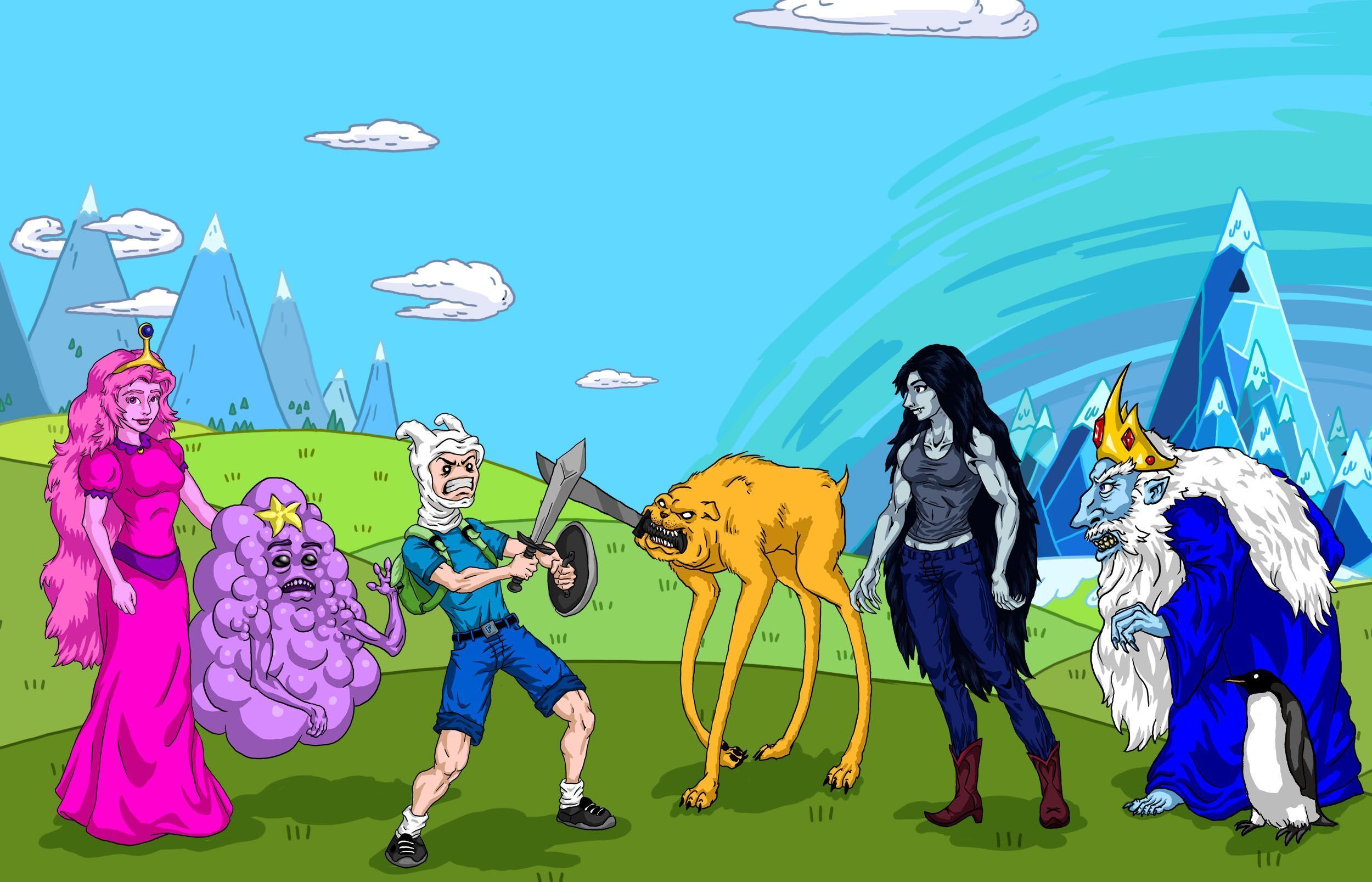 PC Wallpaper 4K - Jake Adventure Time