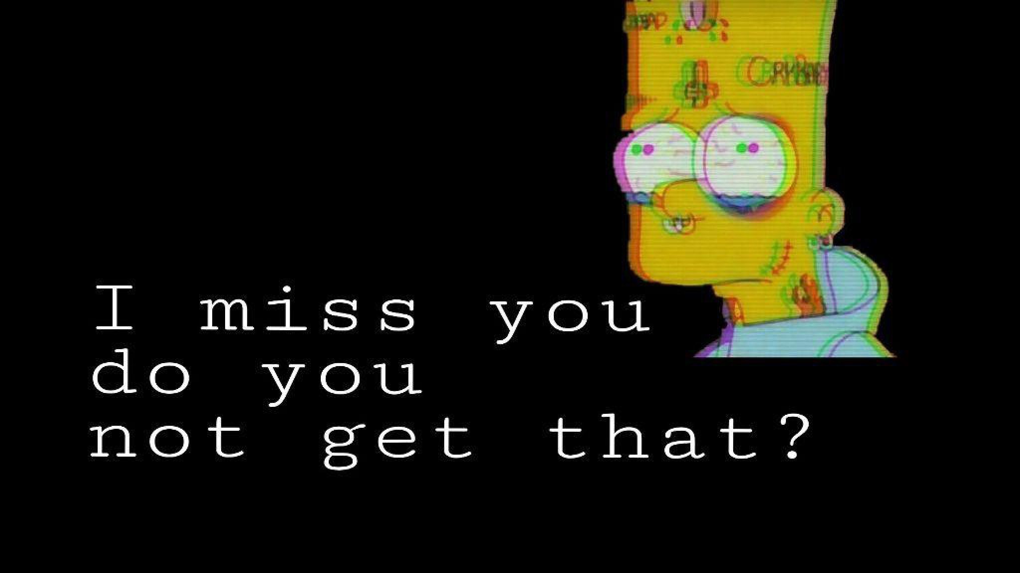 Bart simpson sad broken heart HD wallpapers