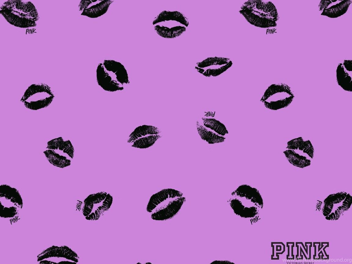 Download Victorias Secret Vivid PINK Logo Pattern Wallpaper  Wallpapers com