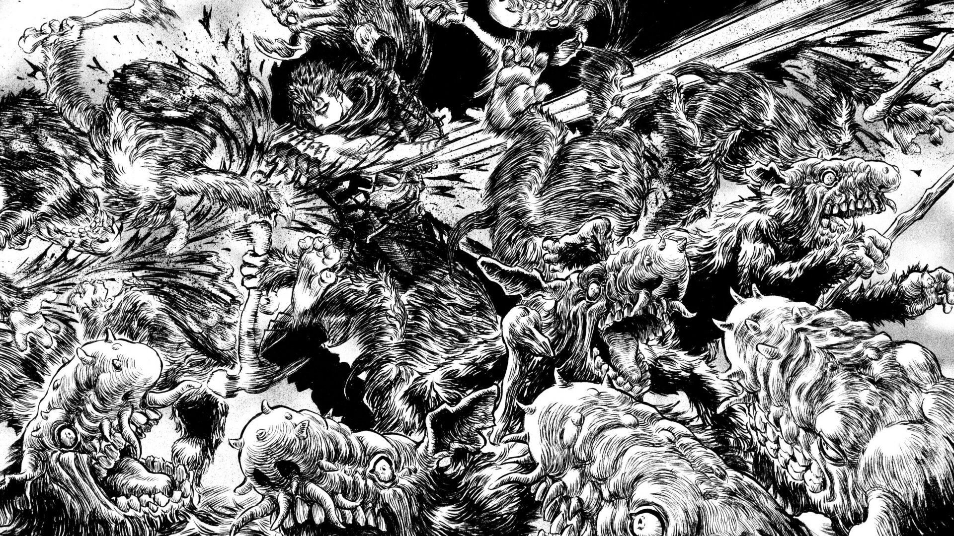 Berserk Manga Panels 4k ~ Berserk Guts Griffith Paneles Shonen ...