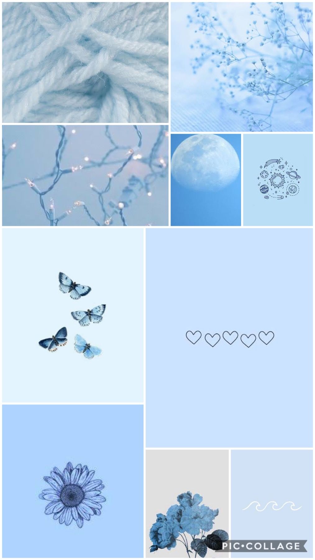 Baby Blue Aesthetic Wallpapers On Wallpaperdog