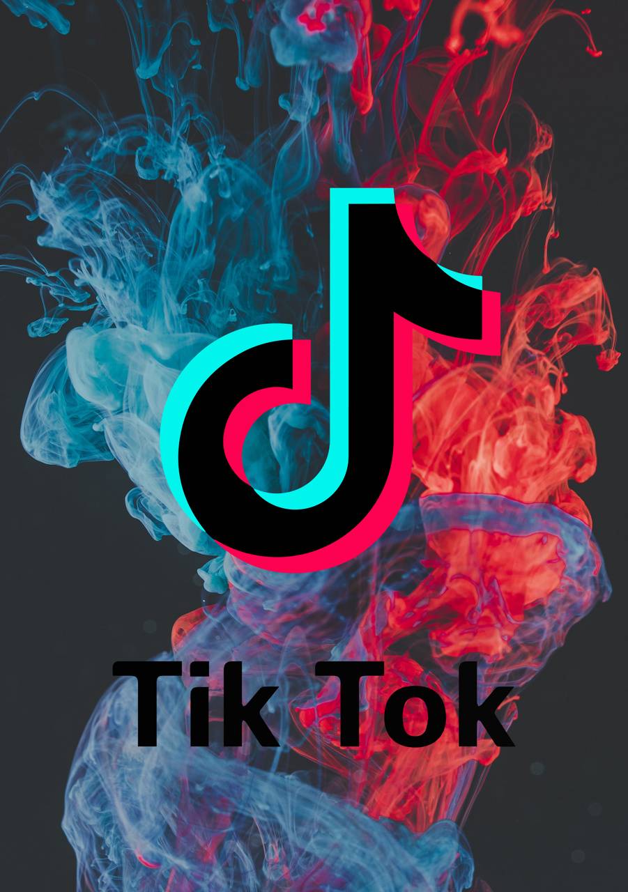 Tik Tok Logo Wallpaper