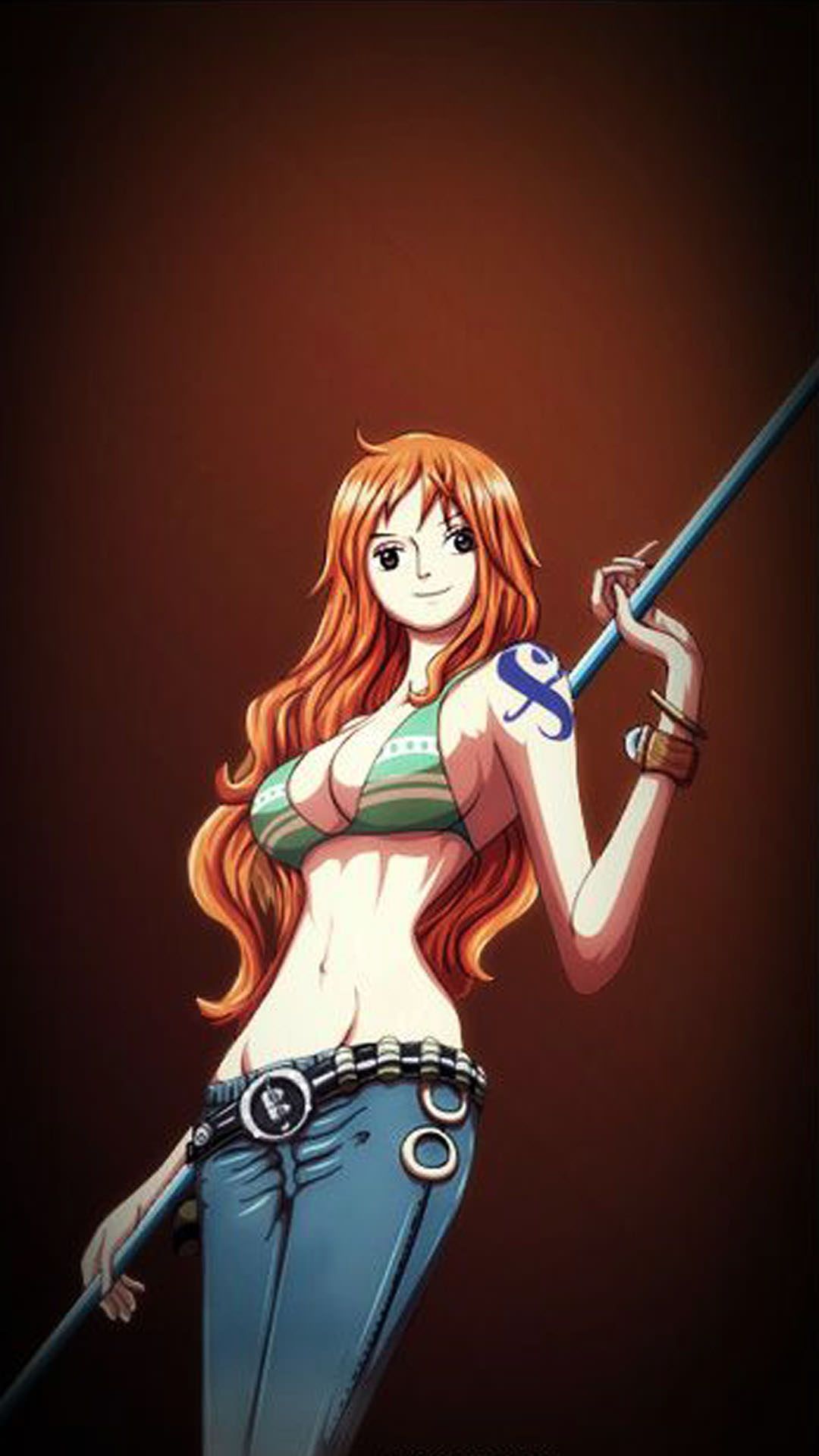 Nami One Piece: Red 4K Wallpaper iPhone HD Phone #9681h