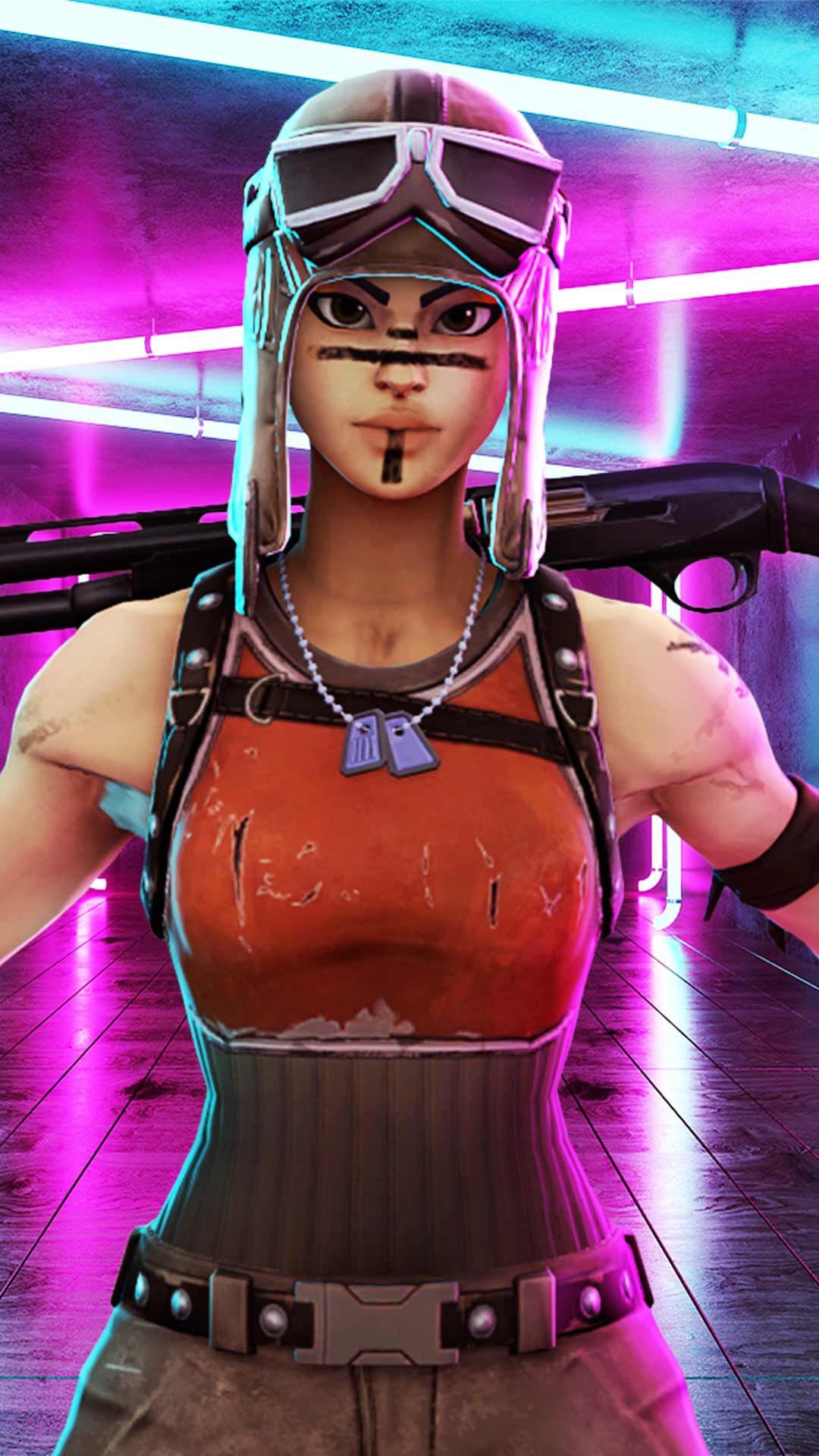 Download Renegade Raider Fortnite Supreme Fanart Wallpaper