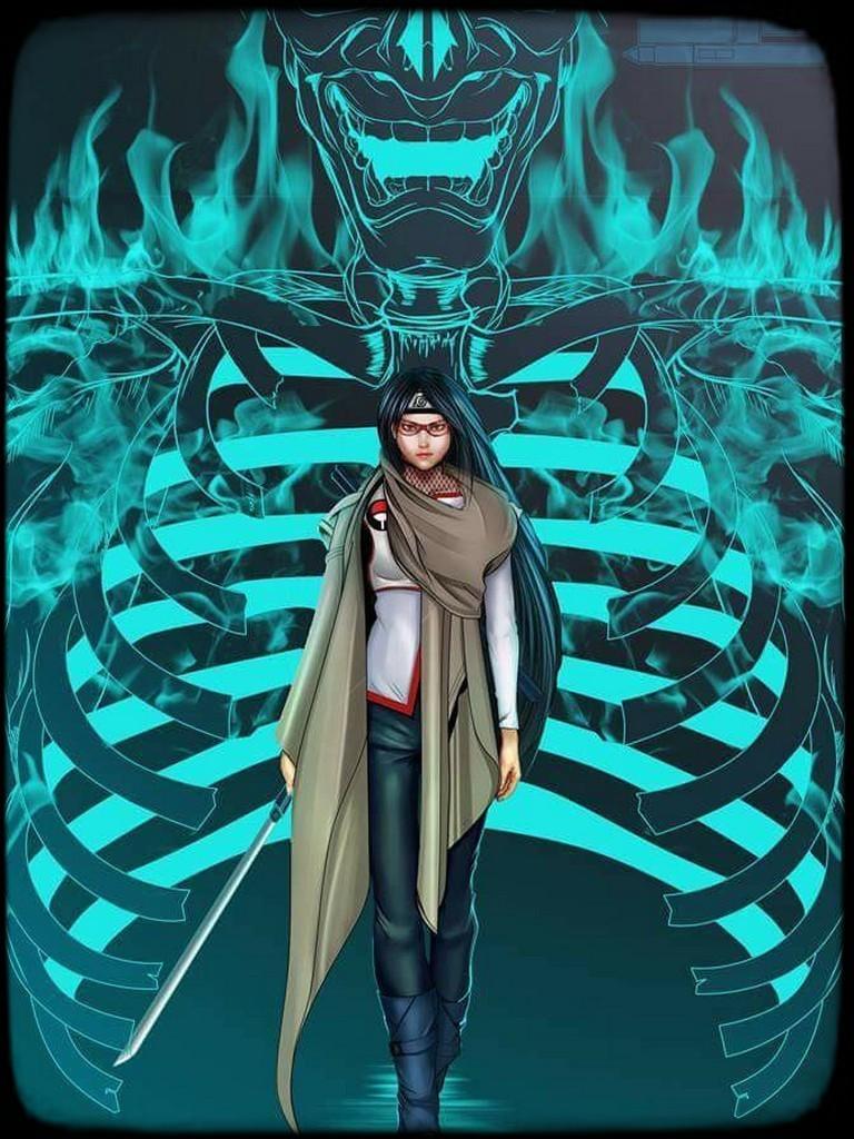 Sarada Uchiha wallpaper by IsaacMenezesSoares - Download on ZEDGE