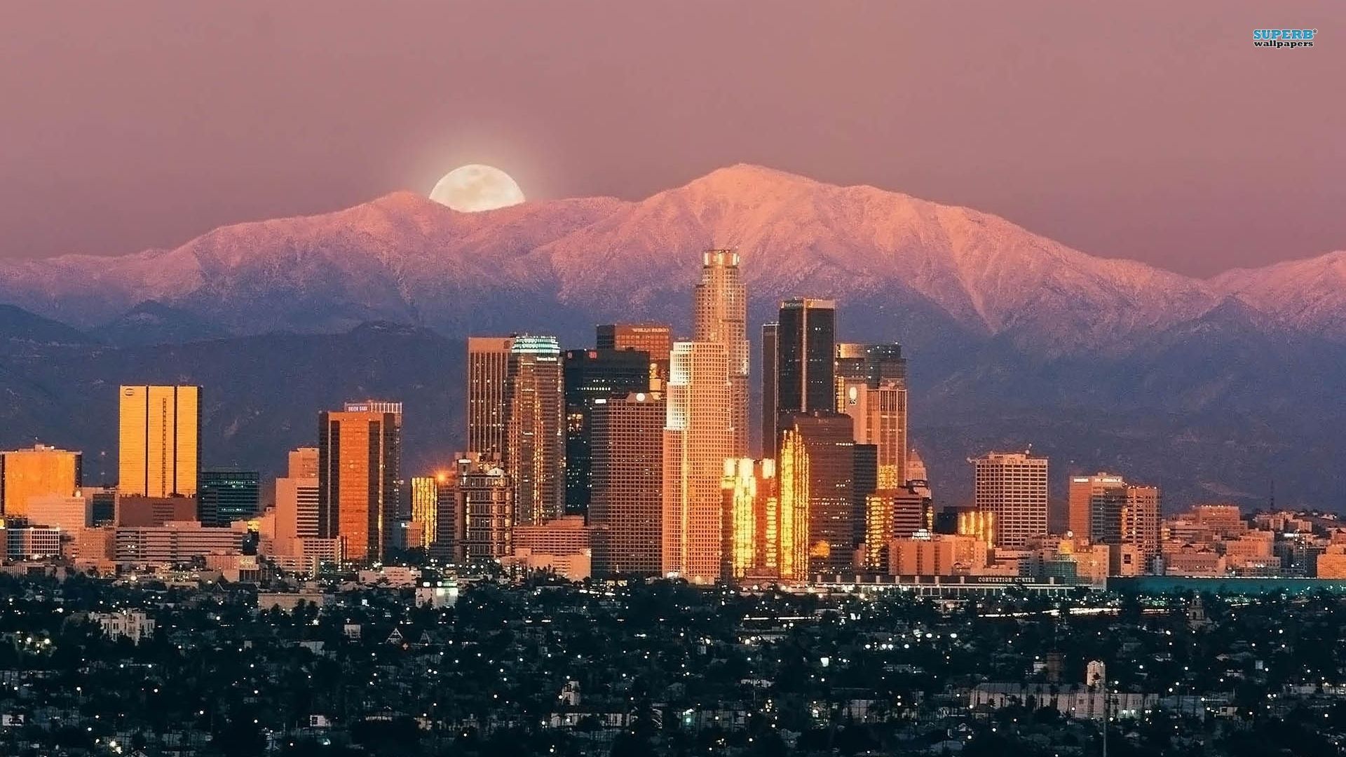 Griffith Observatory Wallpaper 4K Los Angeles California Sunrise 4721