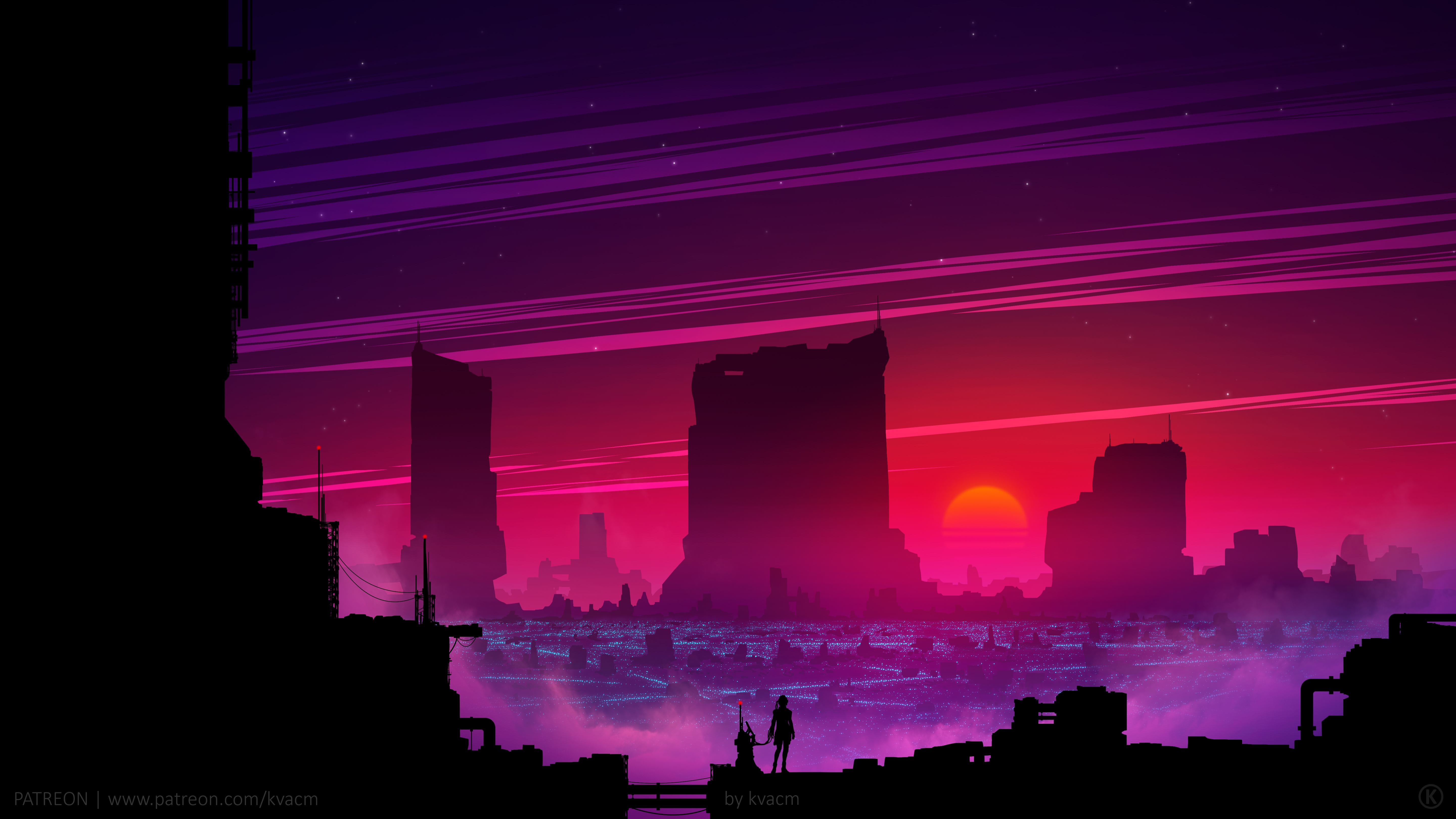 30+ Synthwave HD Wallpapers and Backgrounds