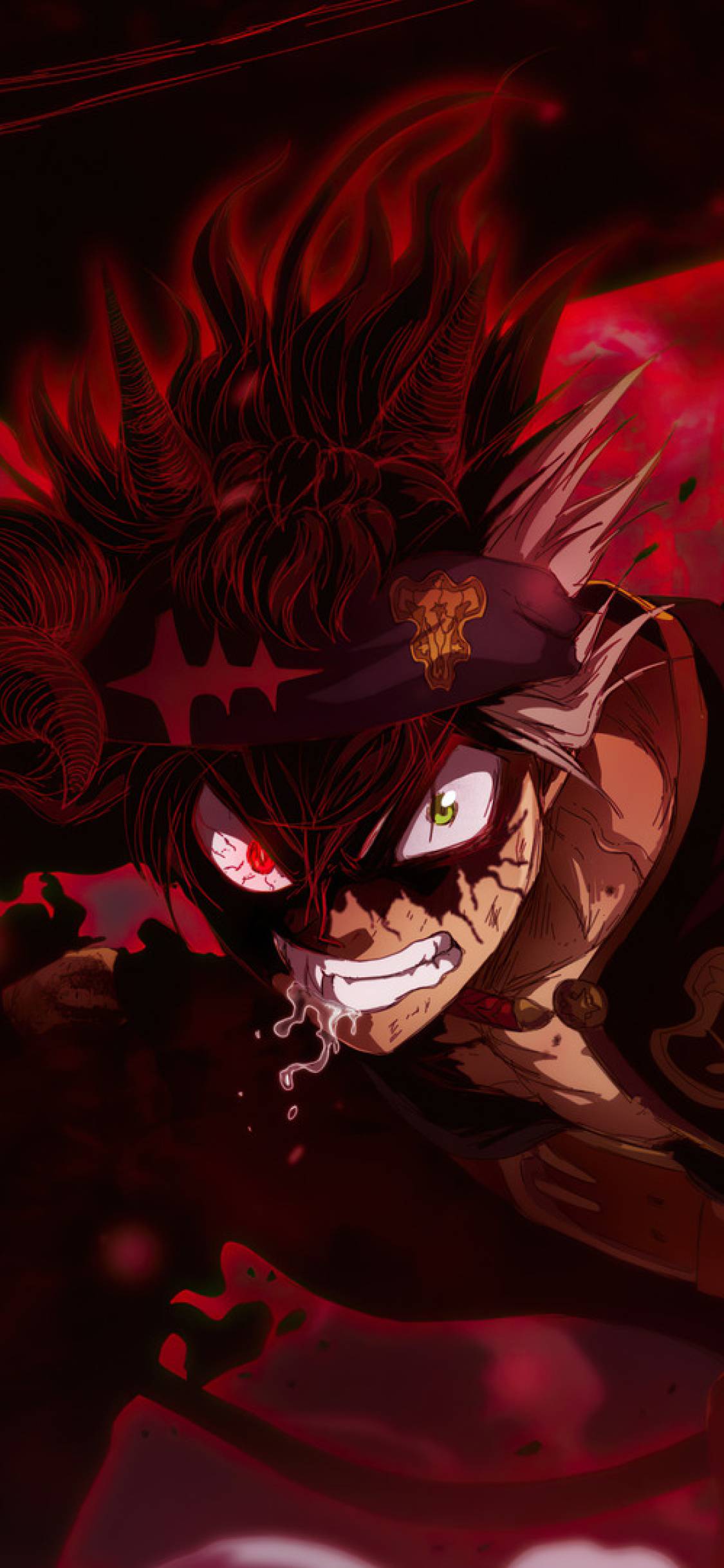 Asta devil union, blackclover, HD phone wallpaper