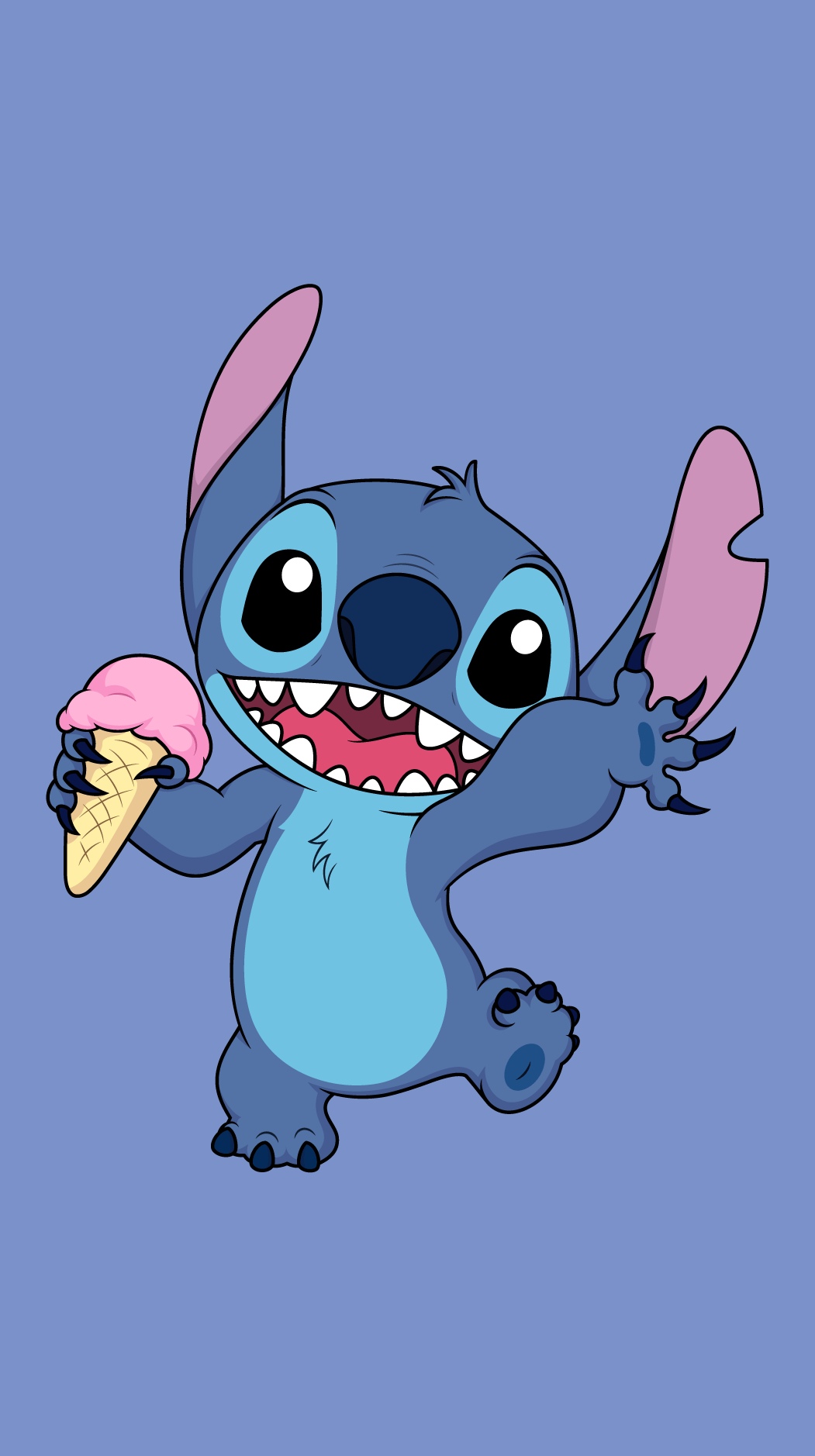 Cute kawaii stitch wallpaper by Addisonh - Download on ZEDGE™