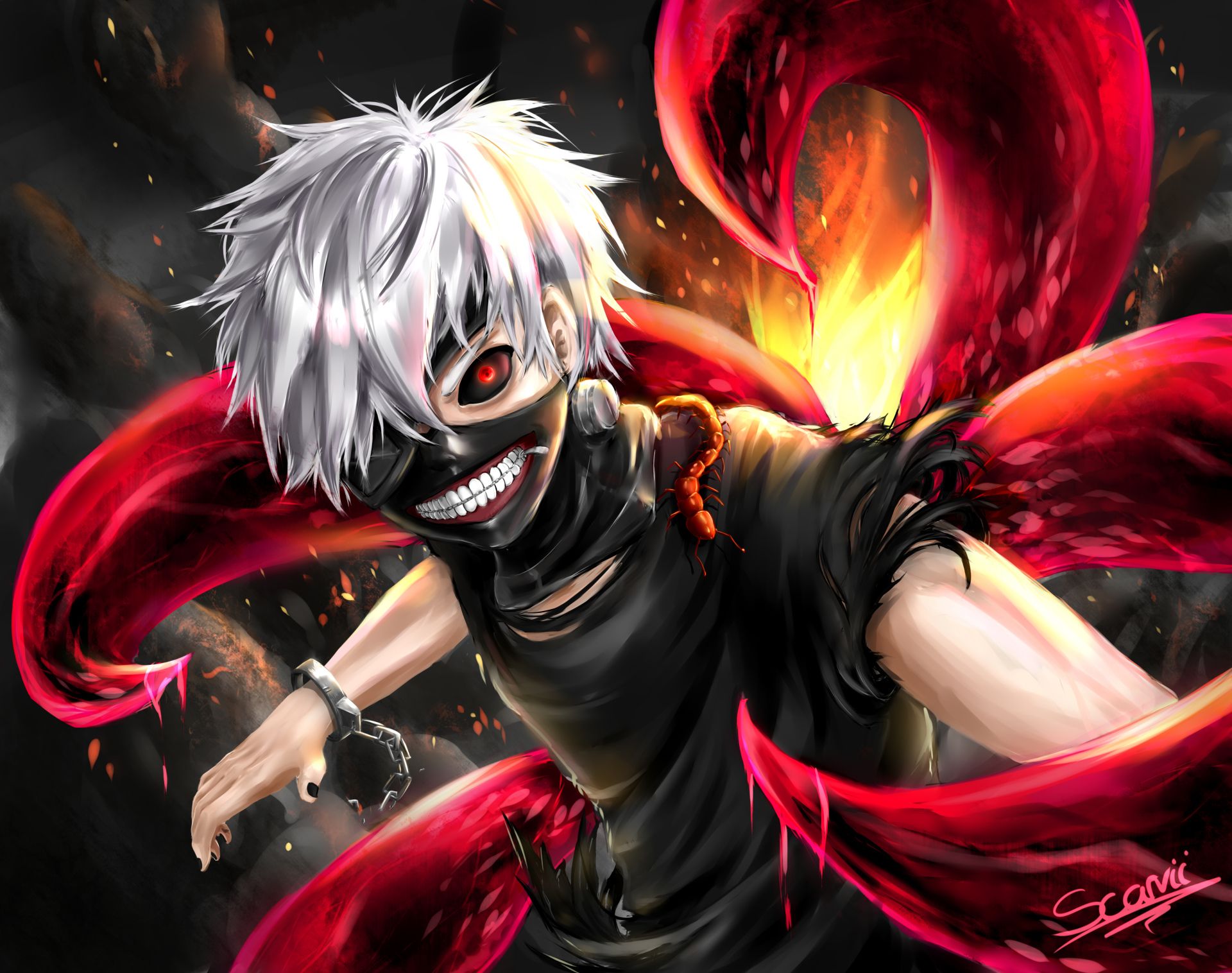 HD desktop wallpaper: Anime, Ken Kaneki, Tokyo Ghoul download free picture  #906443