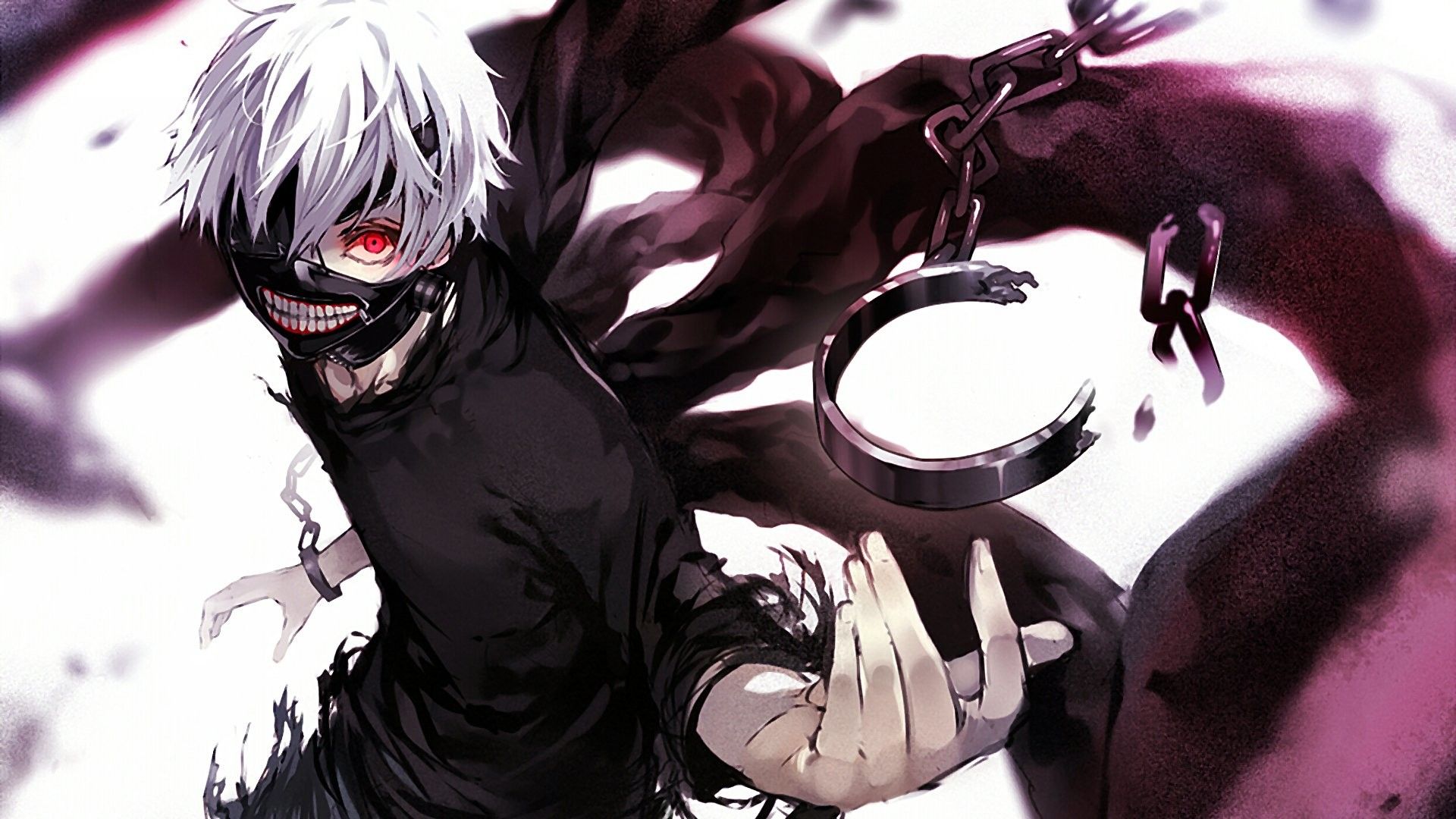 Ken Kaneki Wings Mask Tokyo Ghoul 4K Wallpaper #4.2491