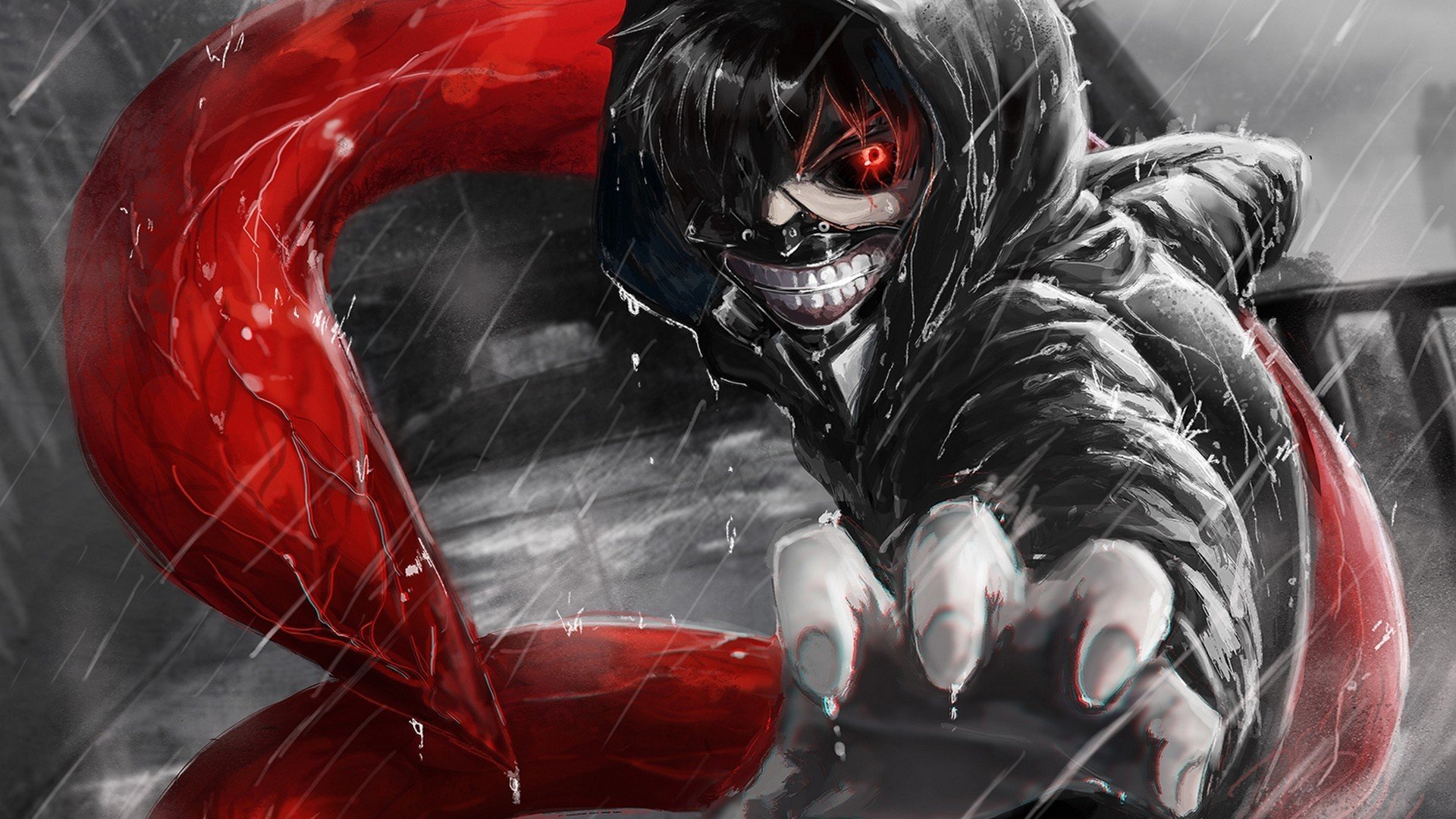 Wallpaper artwork, outdoor, anime, ken kaneki desktop wallpaper, hd image,  picture, background, 44e95b