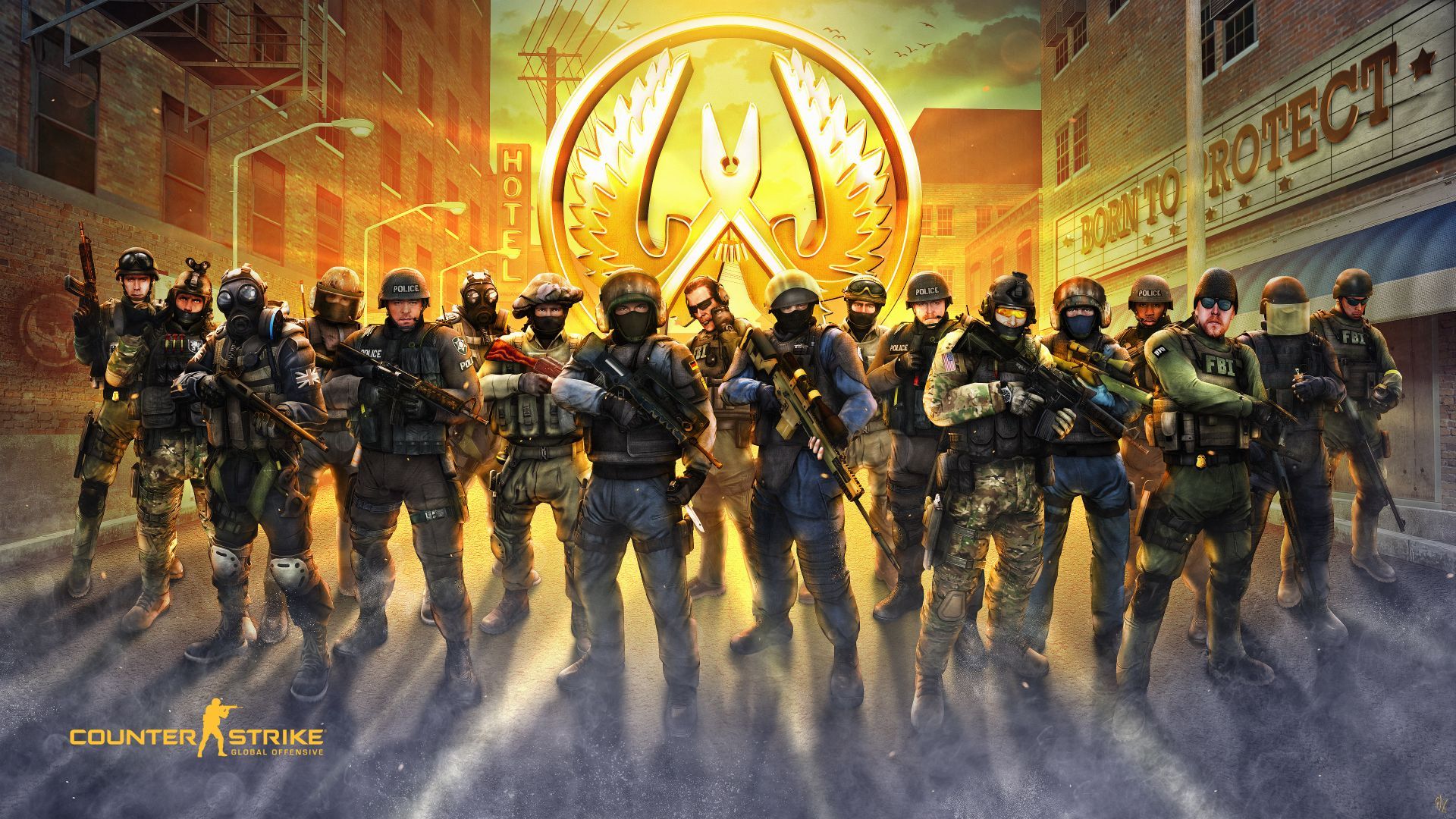 Wallpaper Valve, counter-strike, global offensive, csgo, cs:go, Global  Offensive, AK 47 for mobile and desktop, section игры, resolution 1920x1080  - download