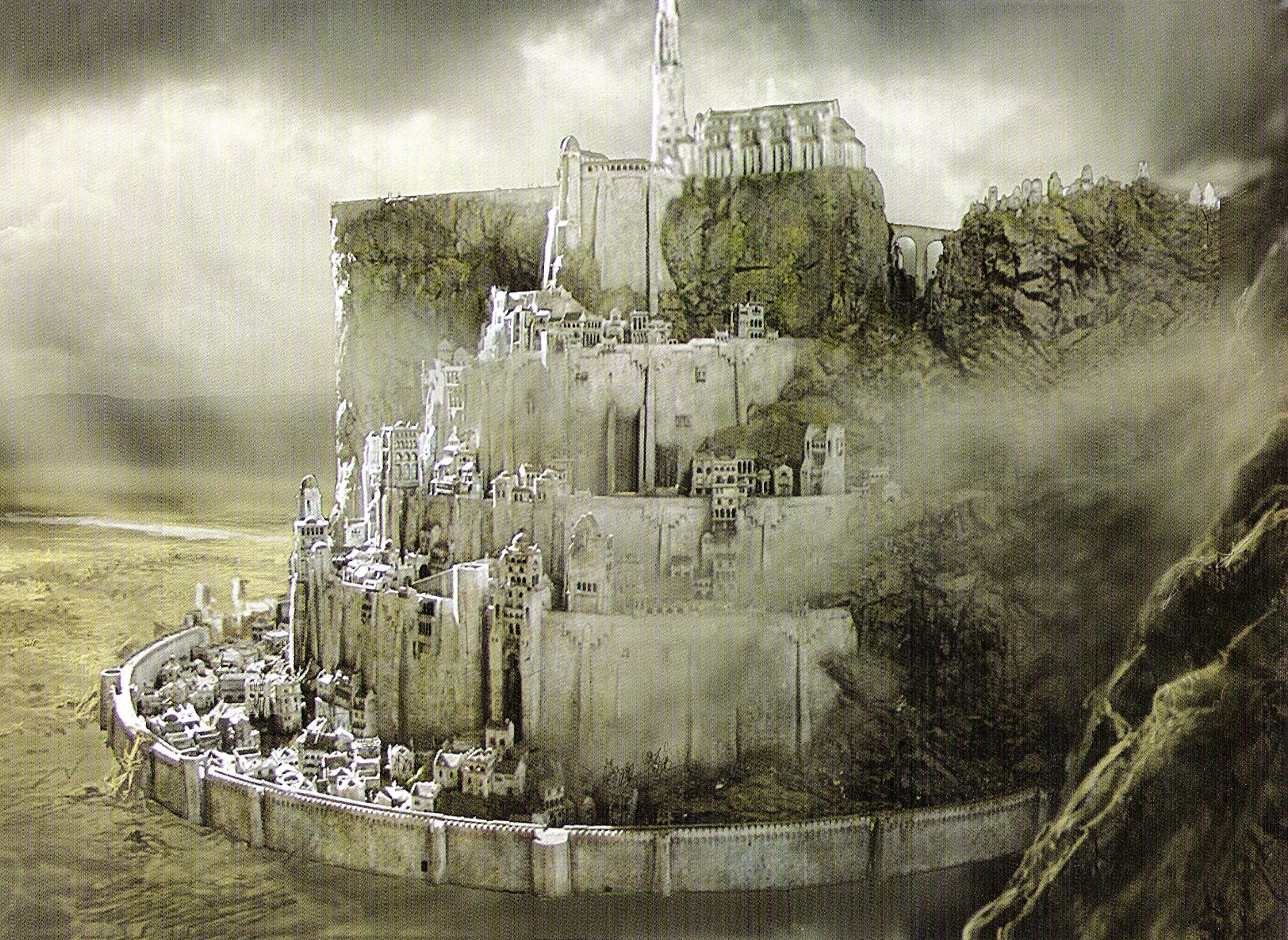 Minas Tirith - Il Signore degli Anelli wallpaper (3067653) - fanpop