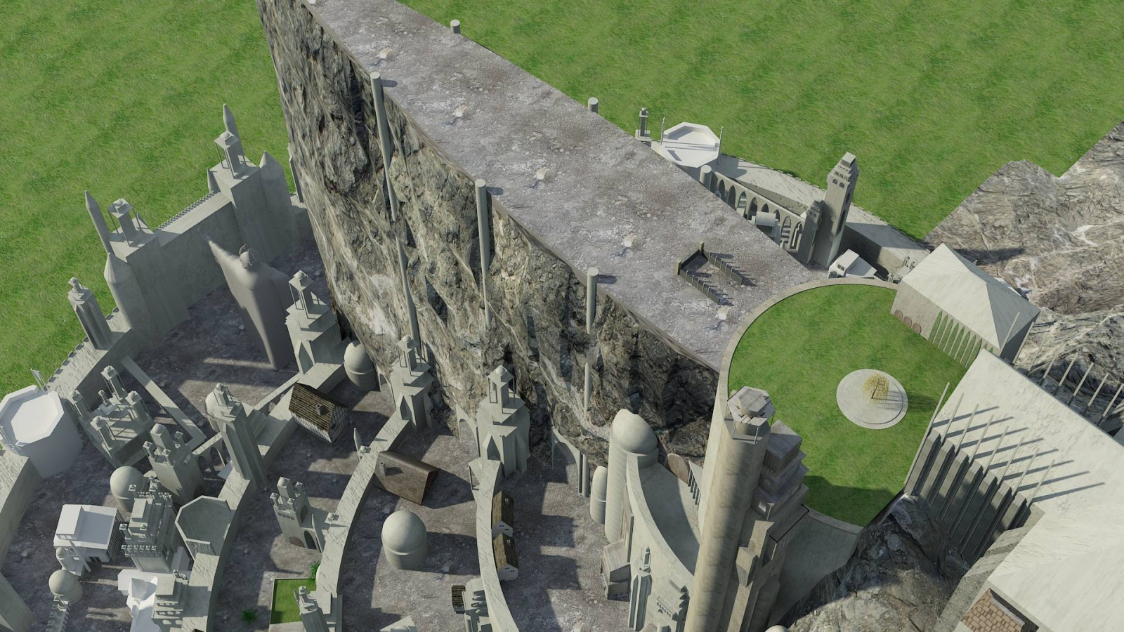 Minas Tirith HD Wallpapers and Backgrounds