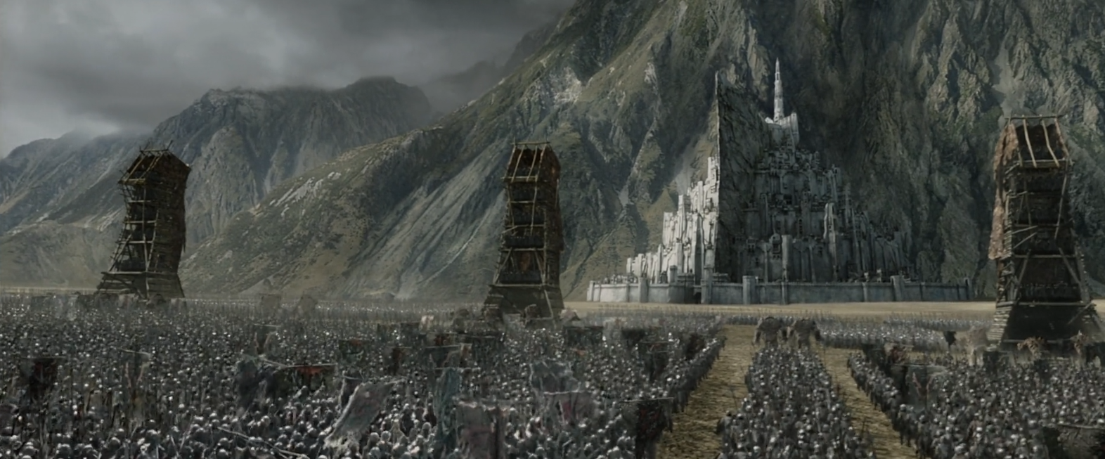 Minas tirith HD wallpaper